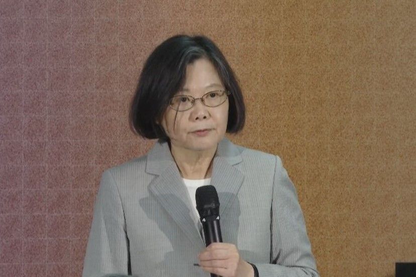 堰塞湖溢流重創花蓮,前總統蔡英文今(25日)表示,救災不分中央或地方,更需要全民齊心。(資料畫面)