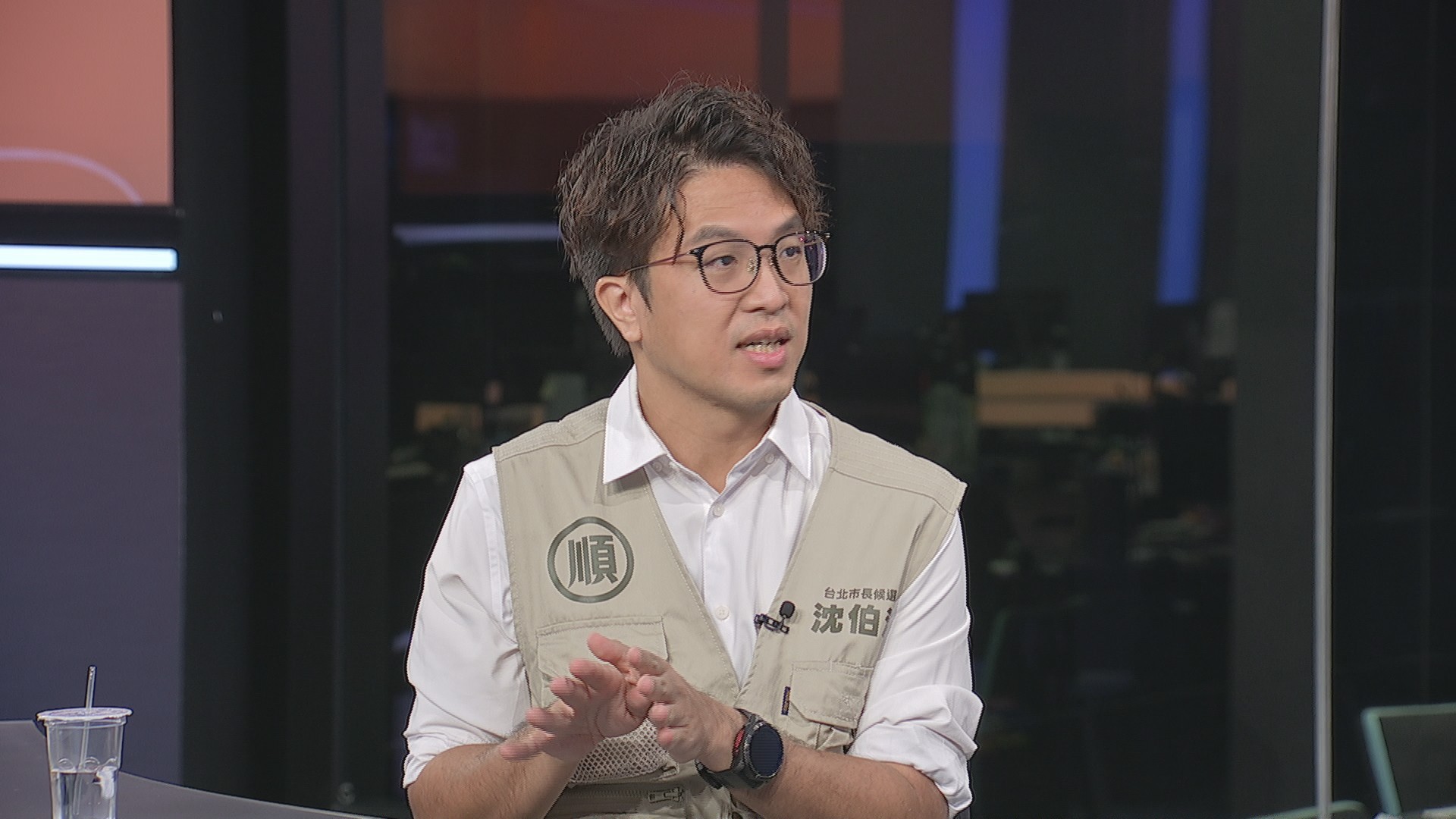 獨家／車掃首度加裝防彈玻璃　沈伯洋坦言「對家人與選民負責」