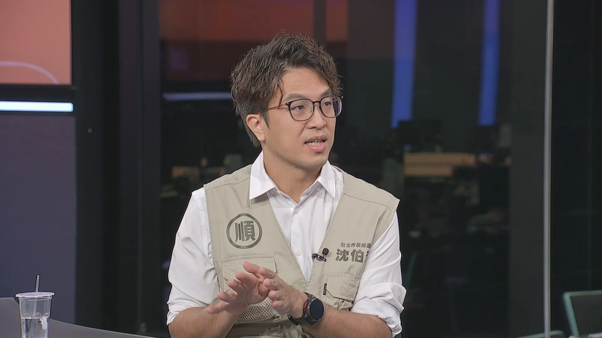 獨家／車掃首度加裝防彈玻璃　沈伯洋坦言「對家人與選民負責」