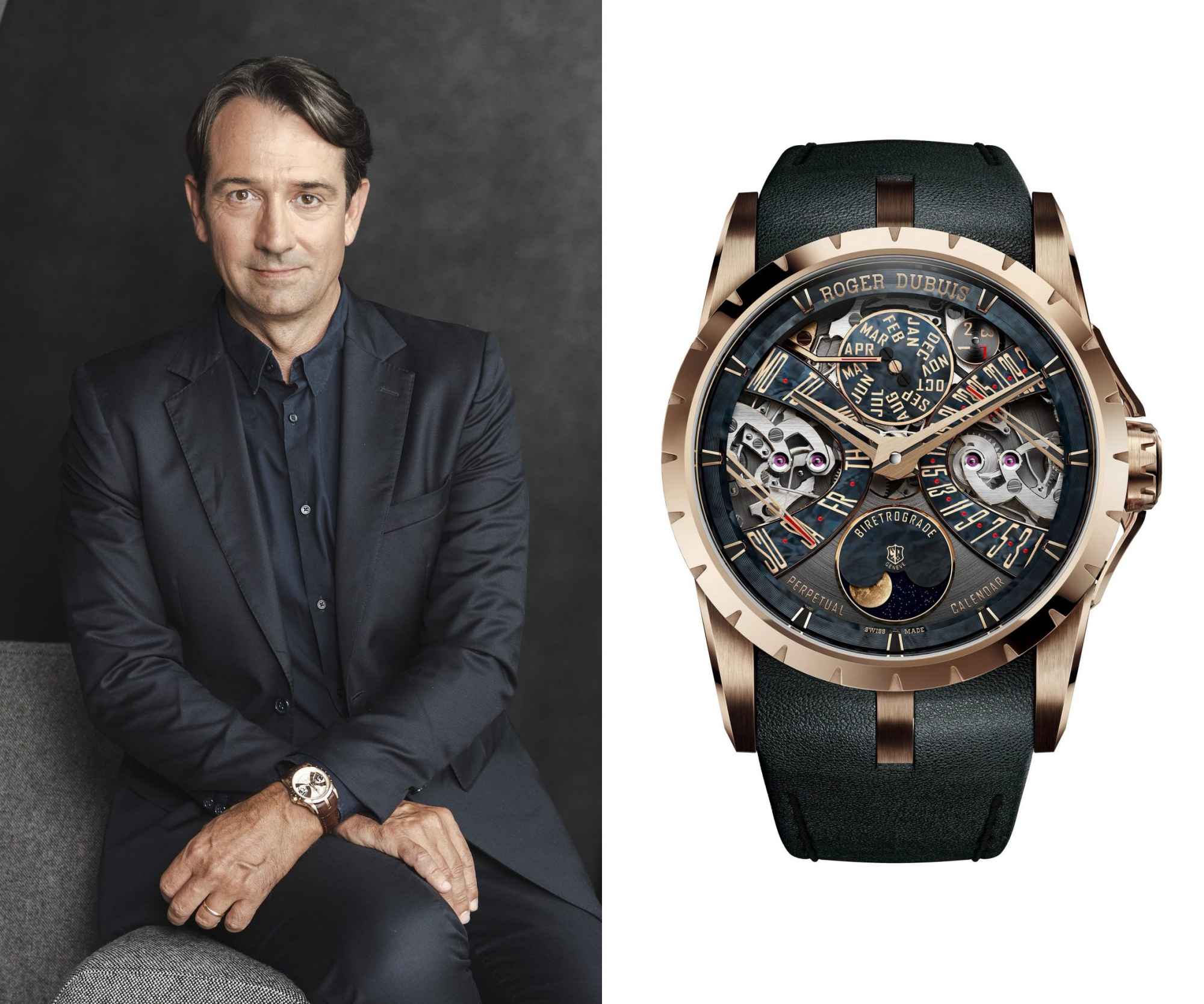 擁有深厚亞洲市場經驗的 ROGER DUBUIS 執行長 David Chaumet,分享了品牌如何在延續大膽基因的同時,走向更成熟、情感導向的階段,並透過全新「Movement of the Sky(蒼穹之舞)」主題,呈現高級製錶的無限可能。