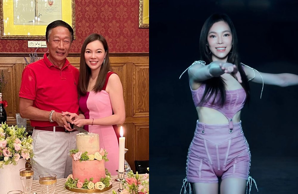 曾馨瑩與郭台銘結婚18年,近日忙於舞蹈比賽,拍攝形象片。(翻攝hsin_ying_tseng IG)
