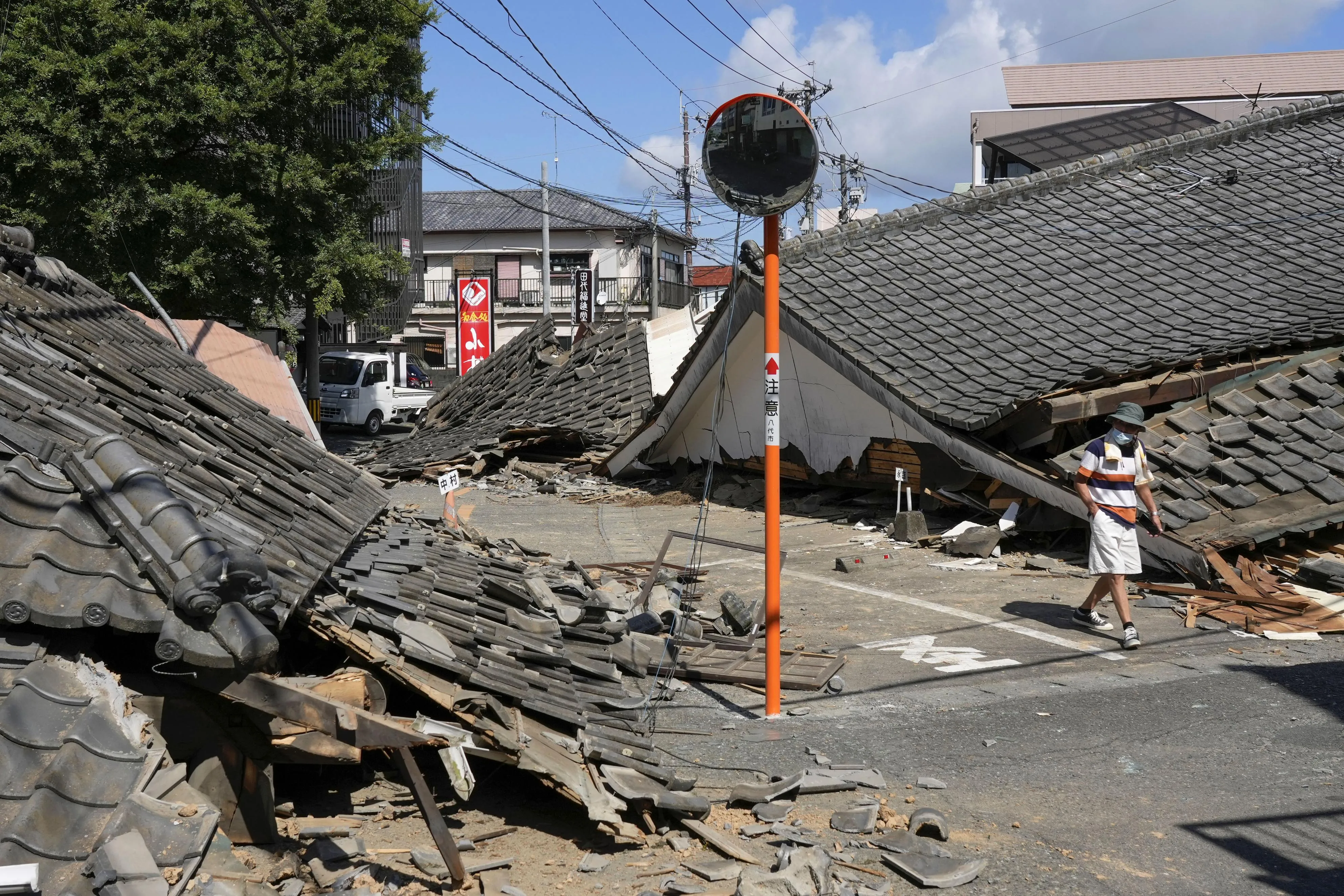 熊本強震36死　永旺商場內部最新影像曝2／熊本災區恢復供水難！　當地醫院手術全面停擺