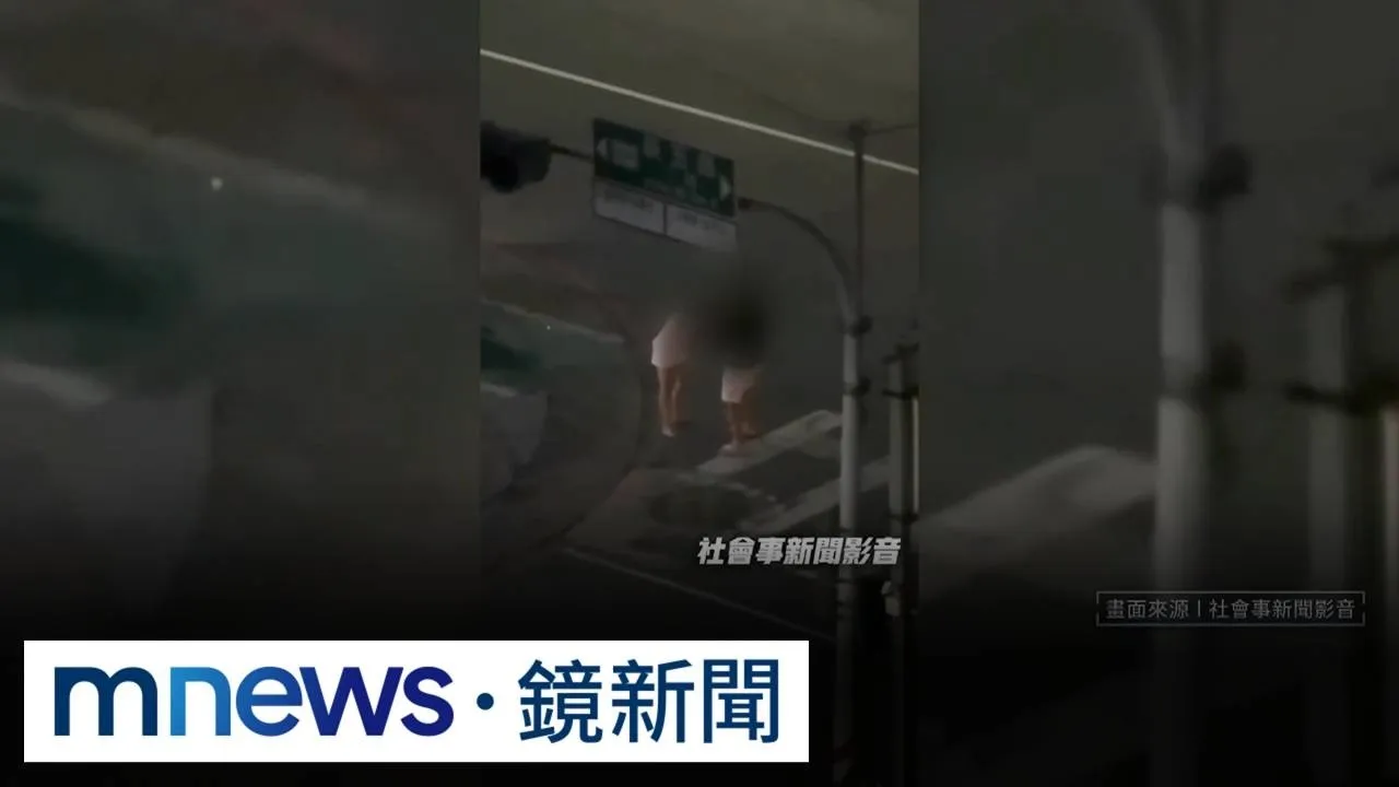 加油站爆情侶吵架　警到場勸阻竟遭偷襲