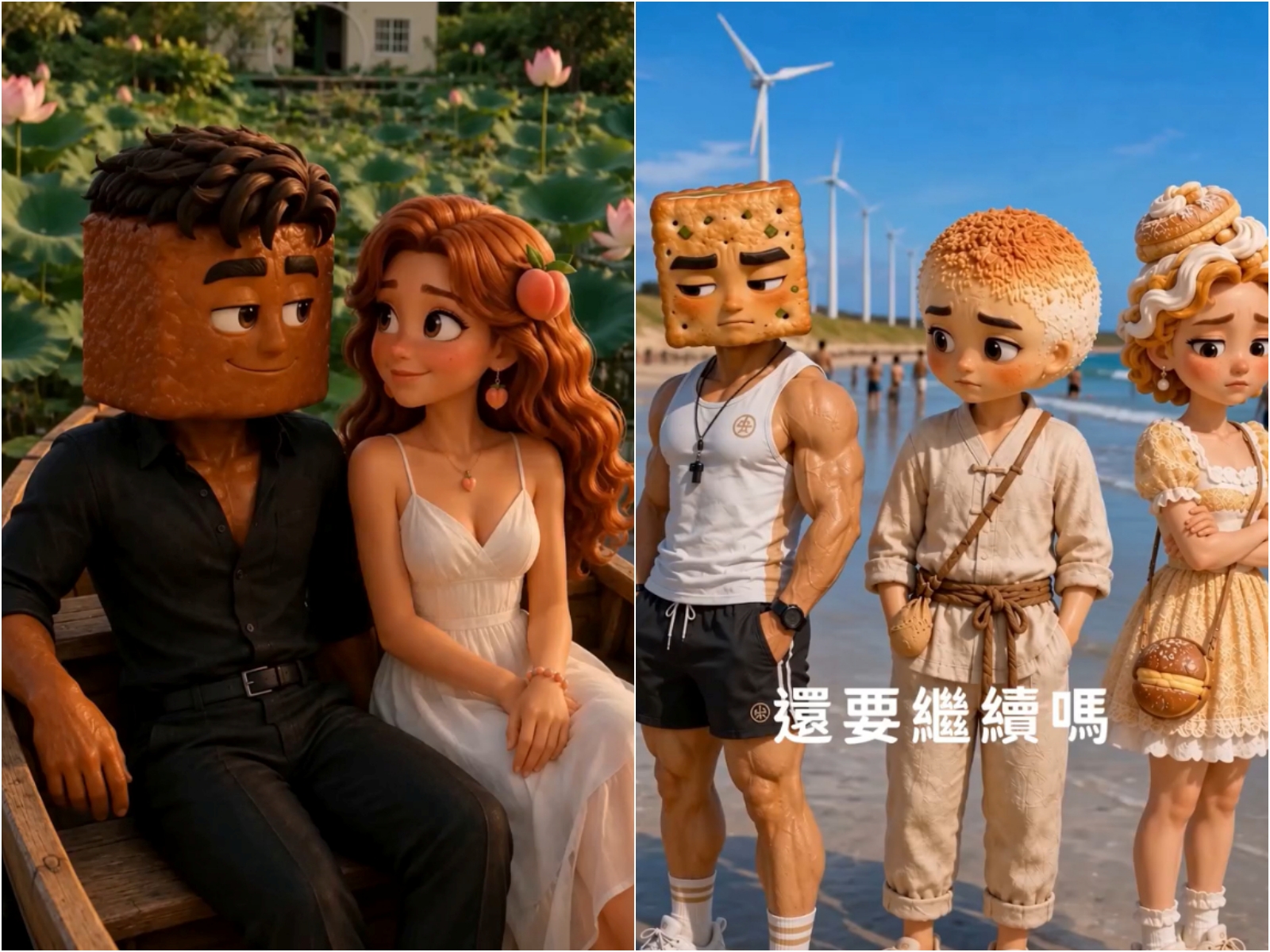 桃園市觀旅局,此AI宣傳片是旅行業者推廣並由年輕團隊透過AI製作,市府沒有花任何額外預算。(翻攝臉書「樂遊桃園」)