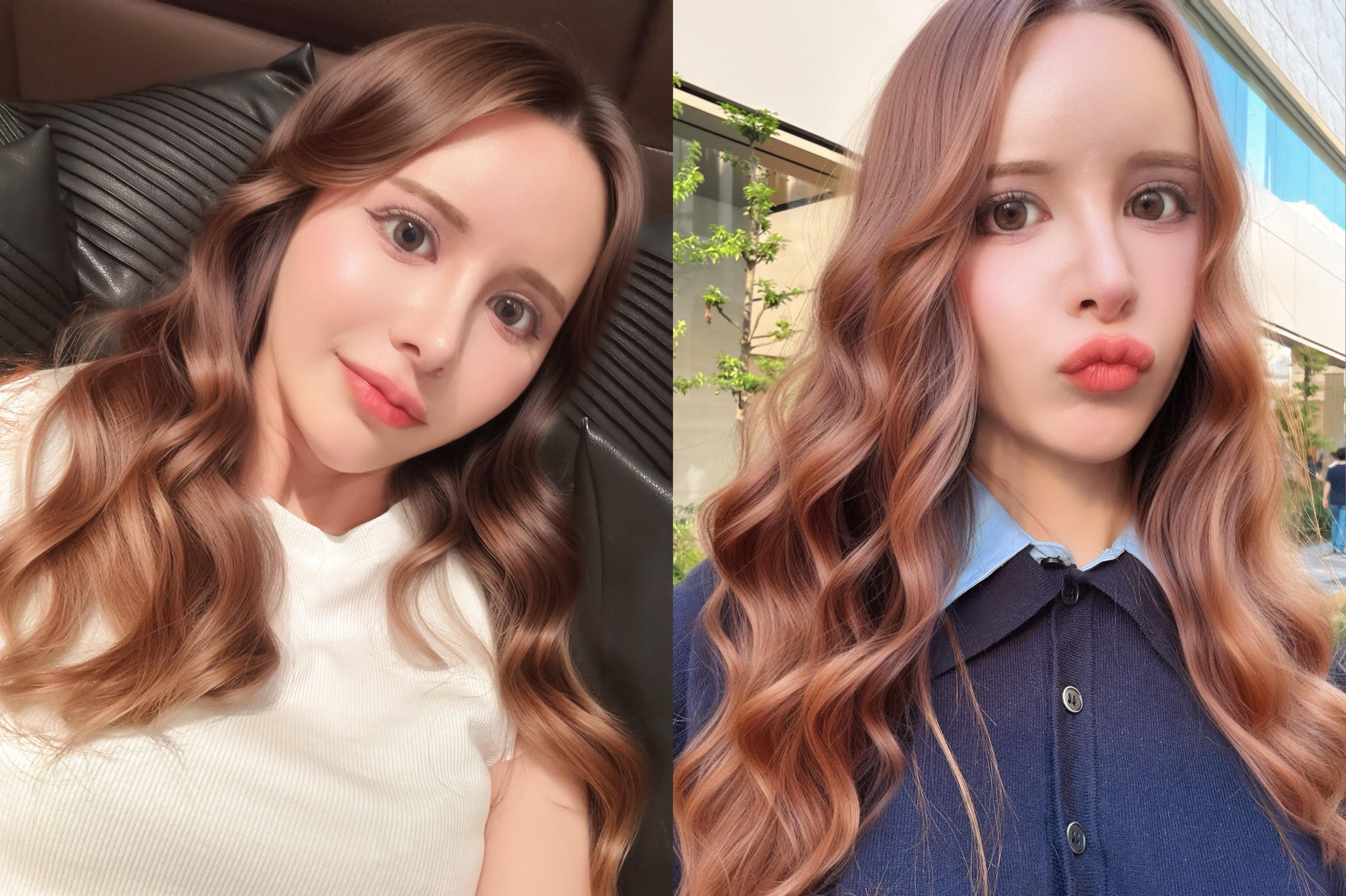 天音蜜雪兒近期轉戰拍AV,混血兒五官十分具有特色。(翻攝X@amane_michel)