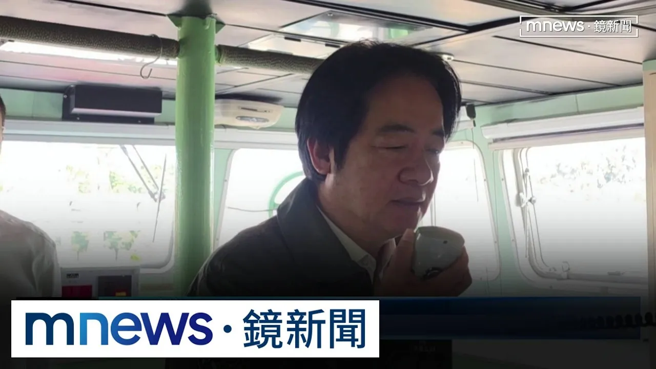 2無人機首曝光！海上俯衝模擬攻擊　賴總統親視察