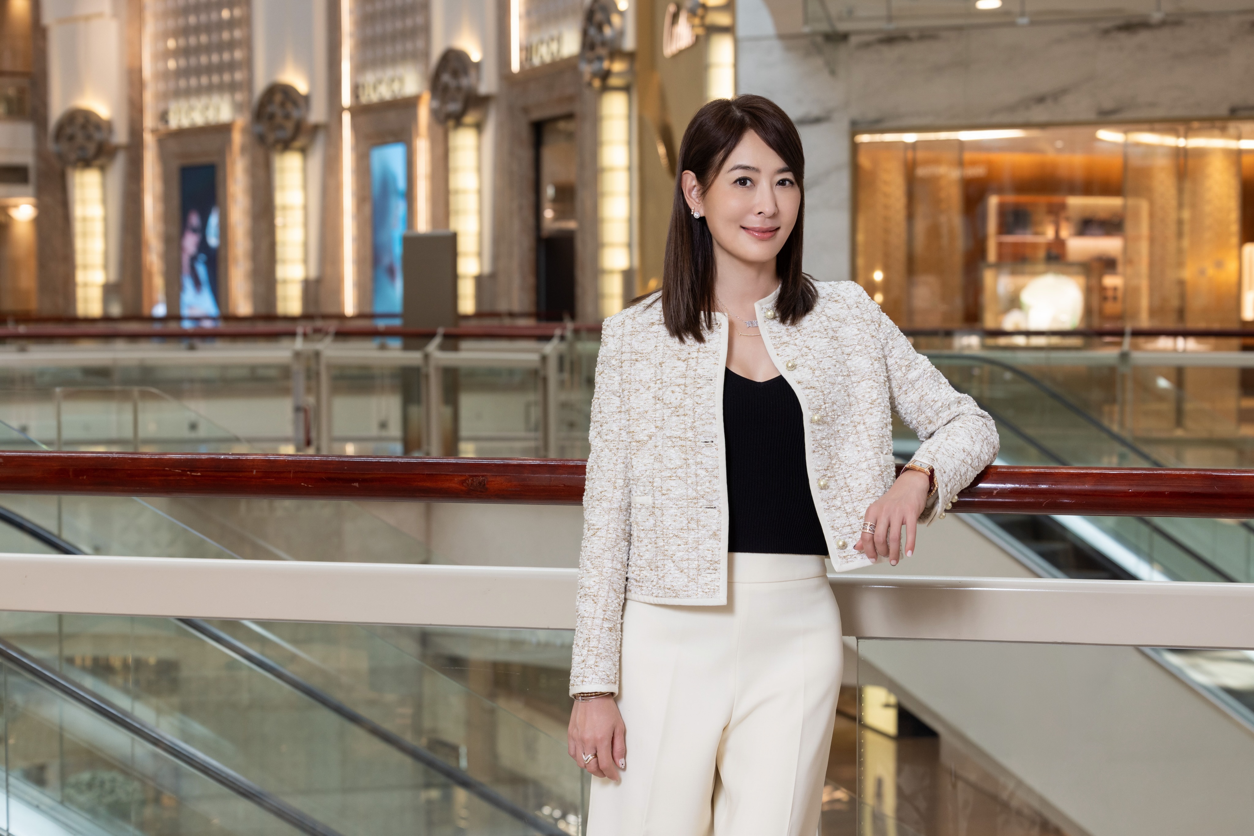 台北101董事長賈永婕。(翻攝賈永婕Threads)