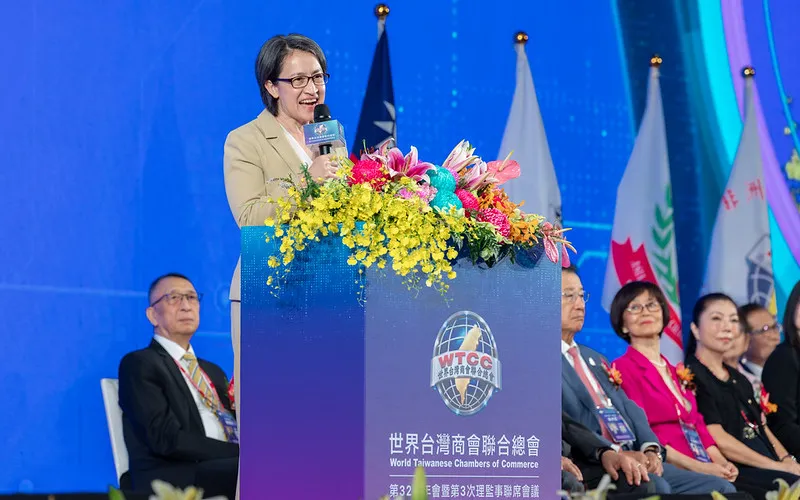 AI、半導體成台商布局焦點　蕭美琴盼台灣成為世界信任指標與首選夥伴