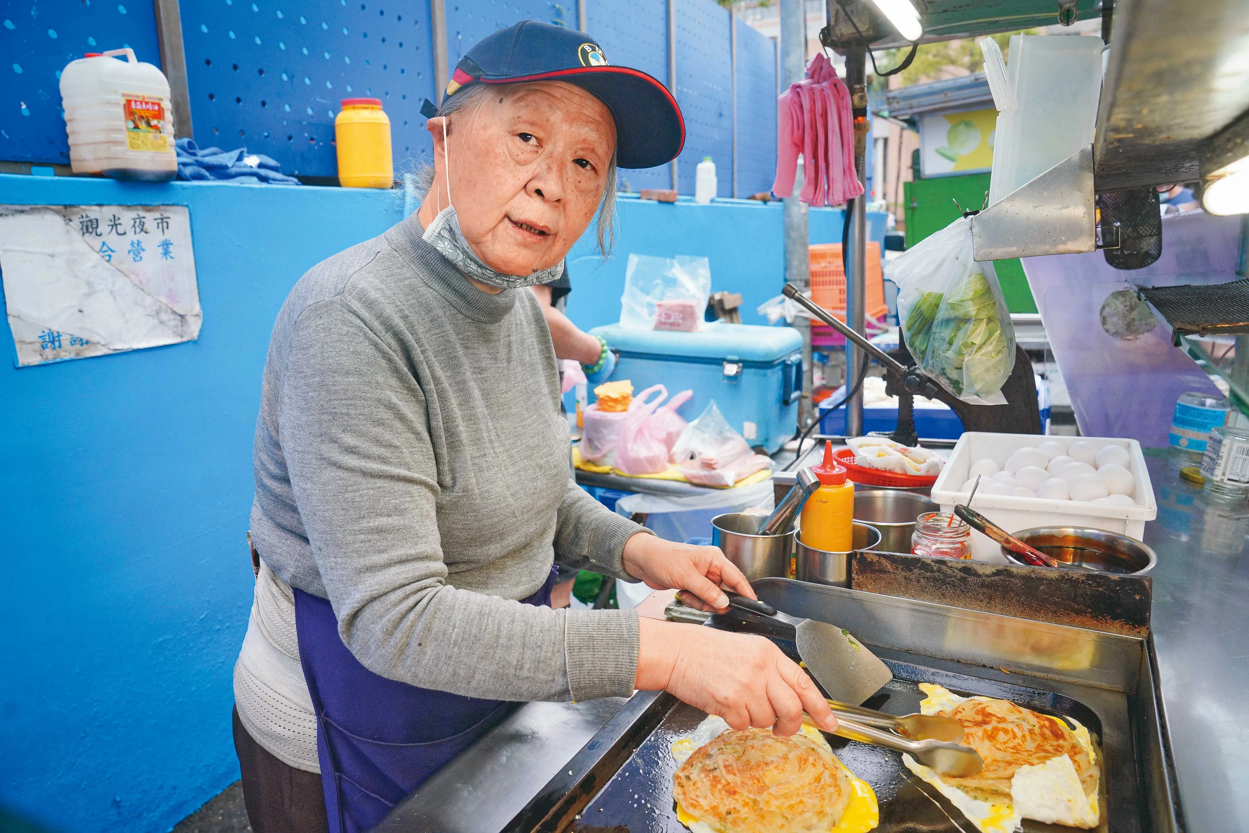 台灣老店／諜海歸來飄餅香　雄記蔥抓餅