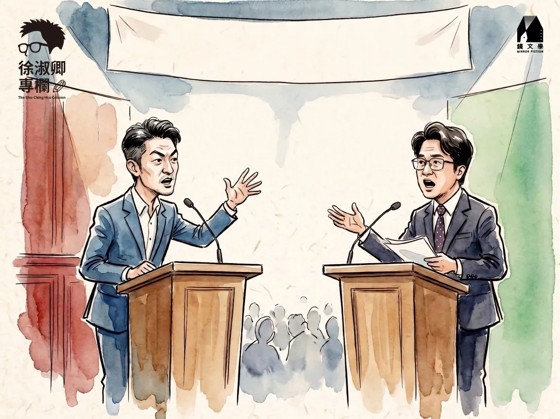 徐淑卿專欄／逃避可恥且未必有用——也談台北市長辯論