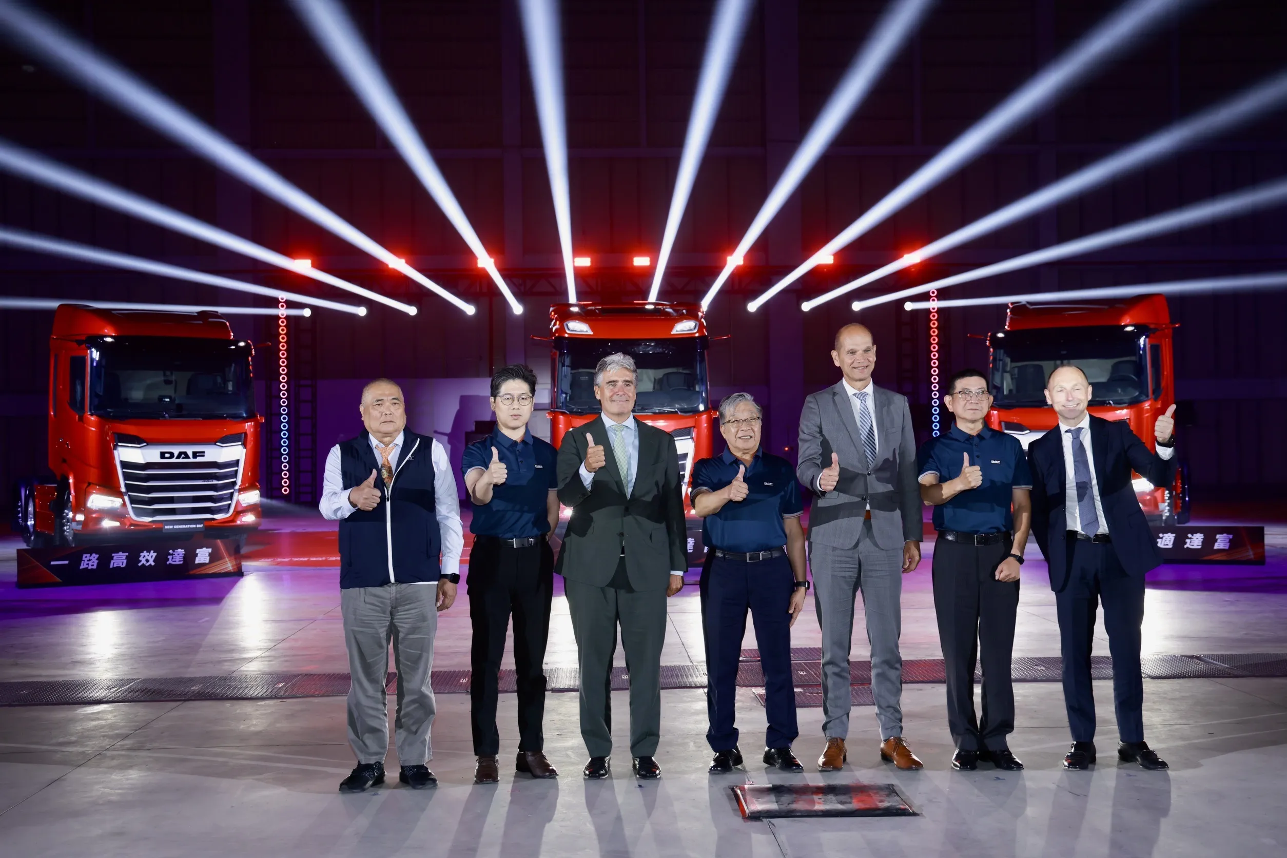 睽違6年！台塑汽車新世代DAF重車氣勢亮相　目標挑戰市占率20%