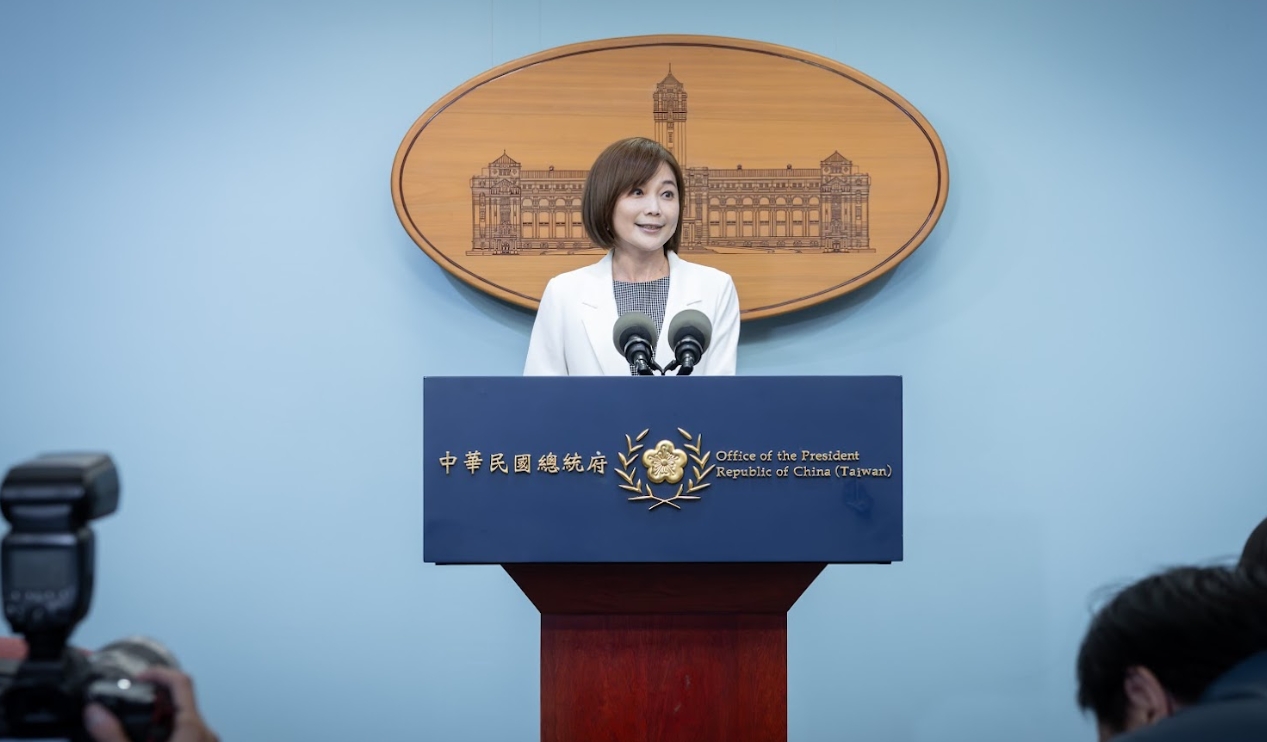賴清德彈劾案藍白闖關失敗,總統府發言人郭雅慧籲「快審預算」。(總統府提供)