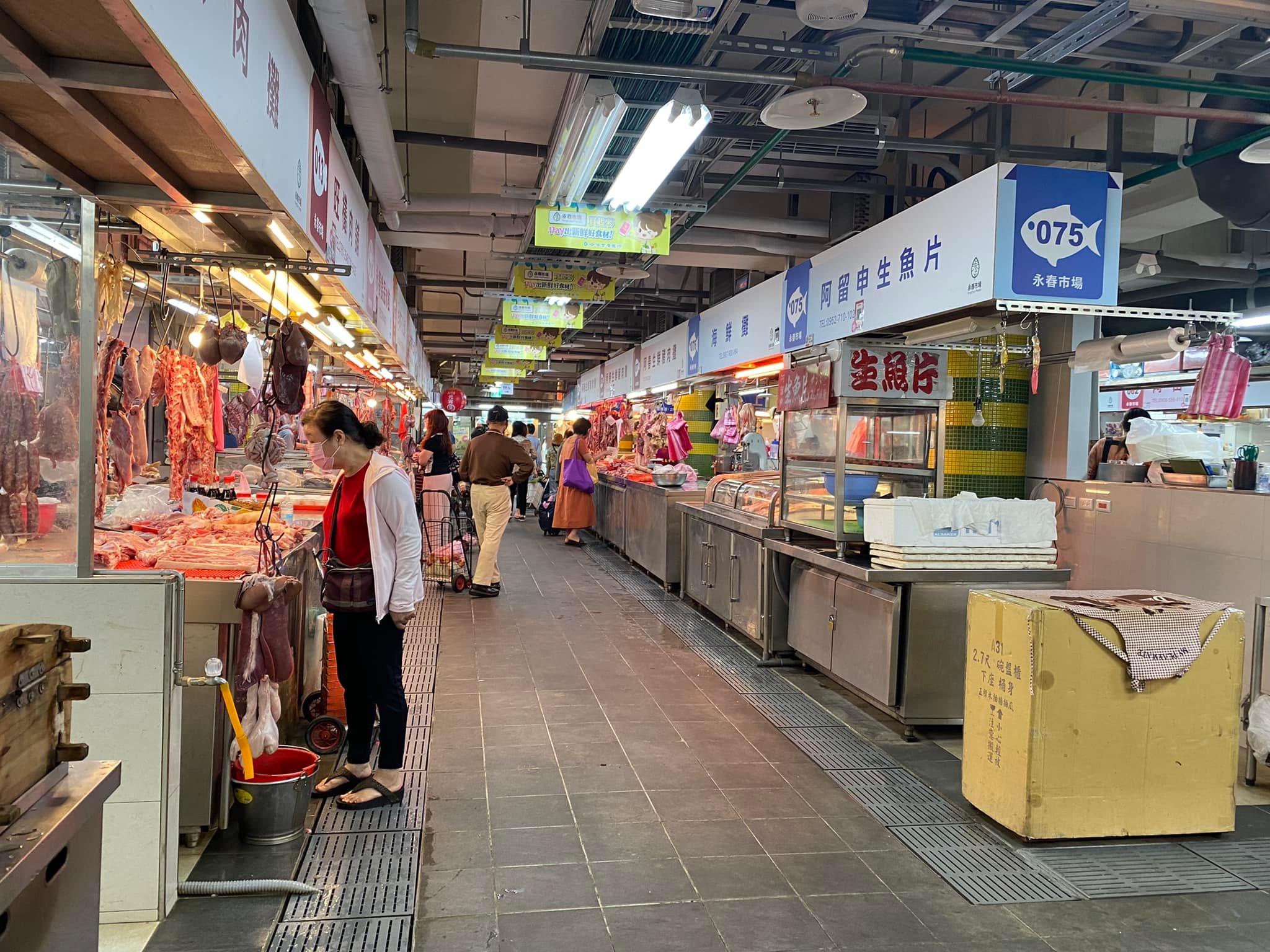 台北永春市場自治會規定,抓到一隻老鼠可領100元。(翻攝自永春市場臉書)