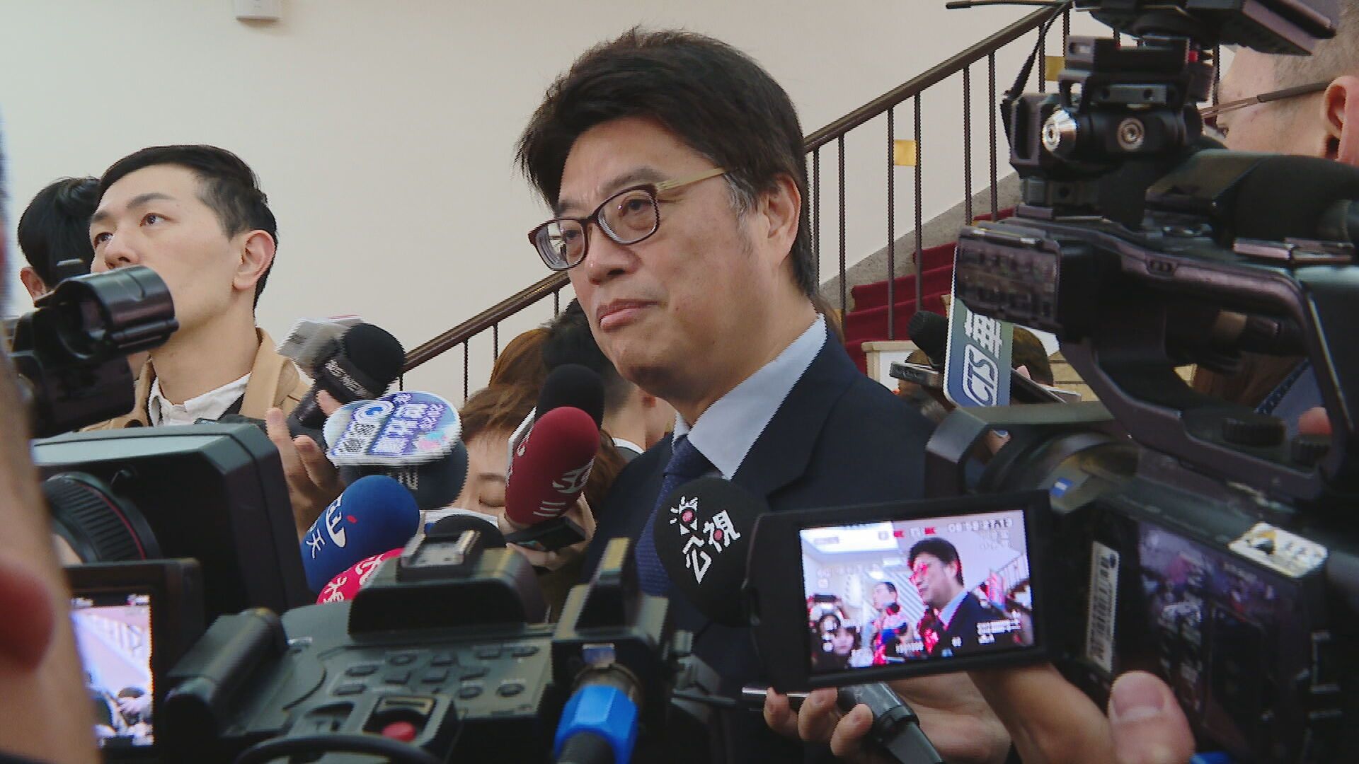 陸委會主委邱垂正表示,中國對台灣無管轄權,恐嚇對台灣人無拘束力。(資料畫面)