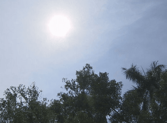 未來一週大致受太平洋高壓影響,各地高溫炎熱,且水氣逐漸減少。(資料畫面)