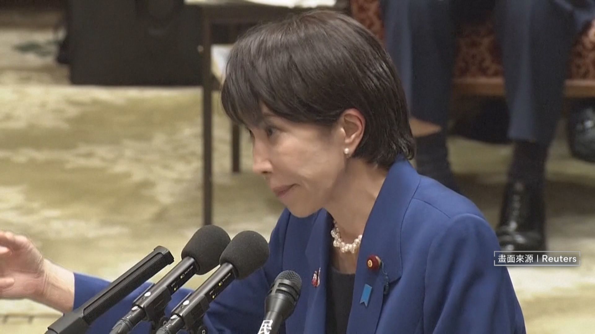 日本首相高市早苗。(翻攝自路透社)