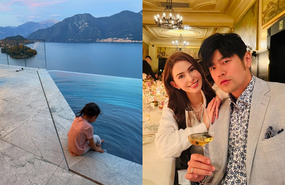 周杰倫和昆凌(右圖)的4歲小女兒Jacinda(左圖)相當可愛。(翻攝jaychou IG)