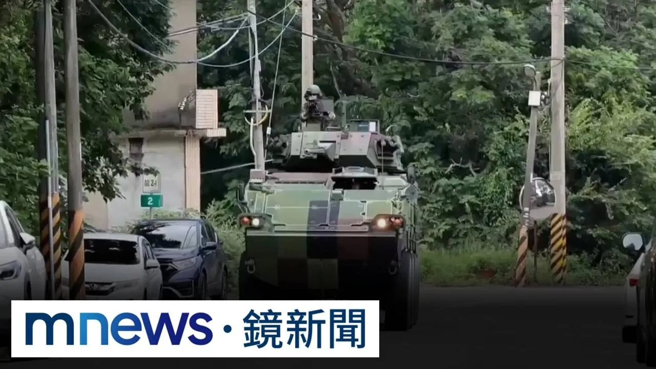 漢光第七天　台北後備旅大雨中演練戰傷救護