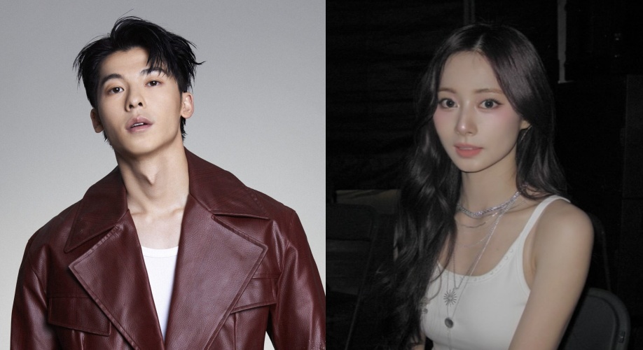 許光漢(左)昨被目擊現身韓國女團TWICE演唱會,甚至引發與成員周子瑜(右)的緋聞熱議。(翻攝自ig)