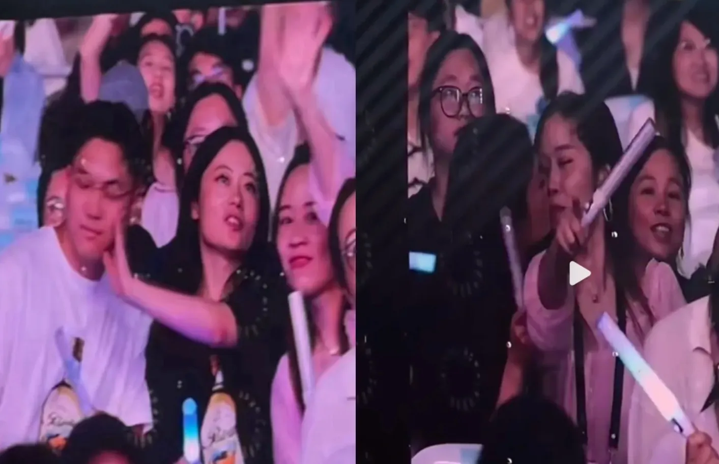 蕭敬騰演唱會看懵！女歌迷Kiss Cam推開男友「轉頭親女生」　爆分手真相曝光