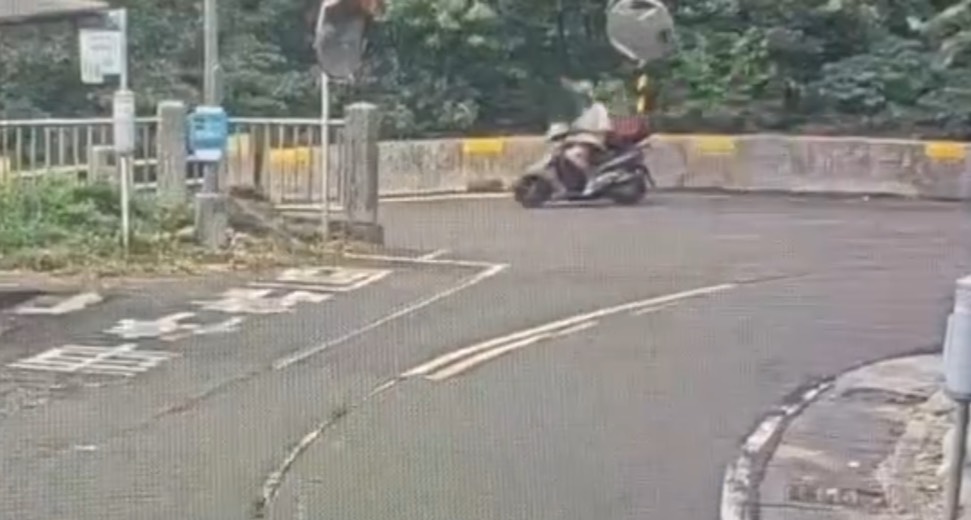 北投警方調閱上百支監視器,鎖定48歲吳姓男子涉有重嫌。翻攝畫面
