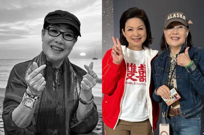 鄭琇月離世,楊貴媚也貼出合照,表達不捨。(鄭琇月臉書)