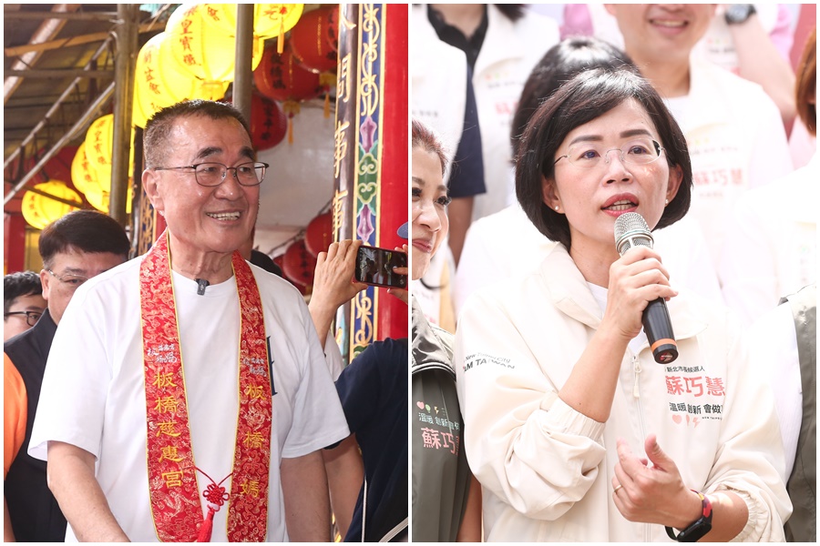 李四川主張興建蘆社大橋將「新北人才送進輝達門口」,民進黨議員批「販賣人口」,蘇巧慧今日緩頰,稱問題在台北市。(鏡報李鍾泉)