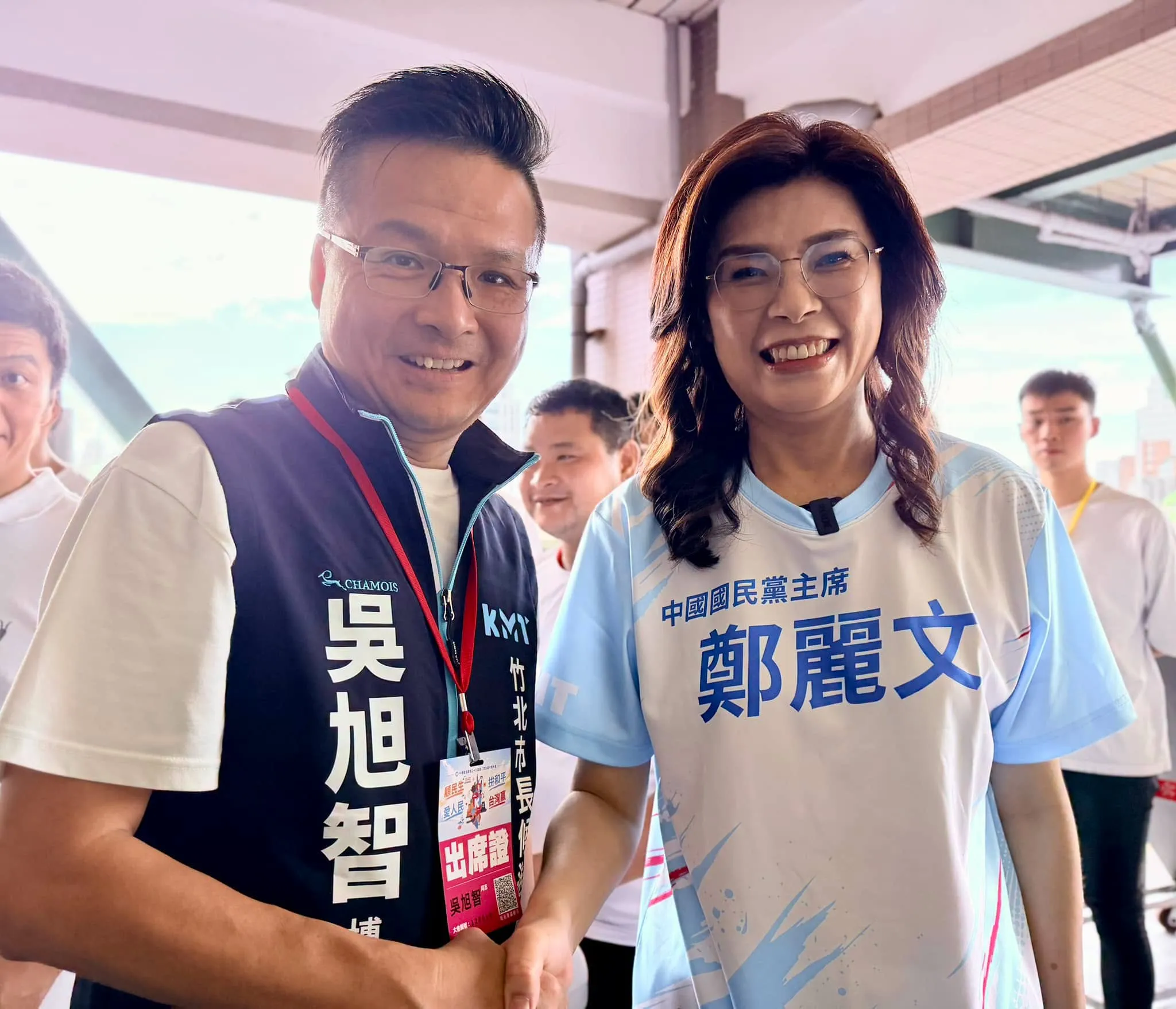 「從沒要讓給白營」竹北藍白合破局！吳旭智曝黨沒要他退　徐欣瑩說話了