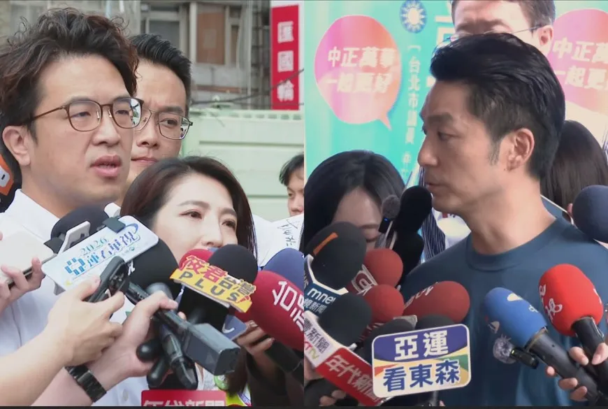 AI民意模擬台北市選戰／蔣萬安四項指標皆領先　沈伯洋「中間選民」支持度反超