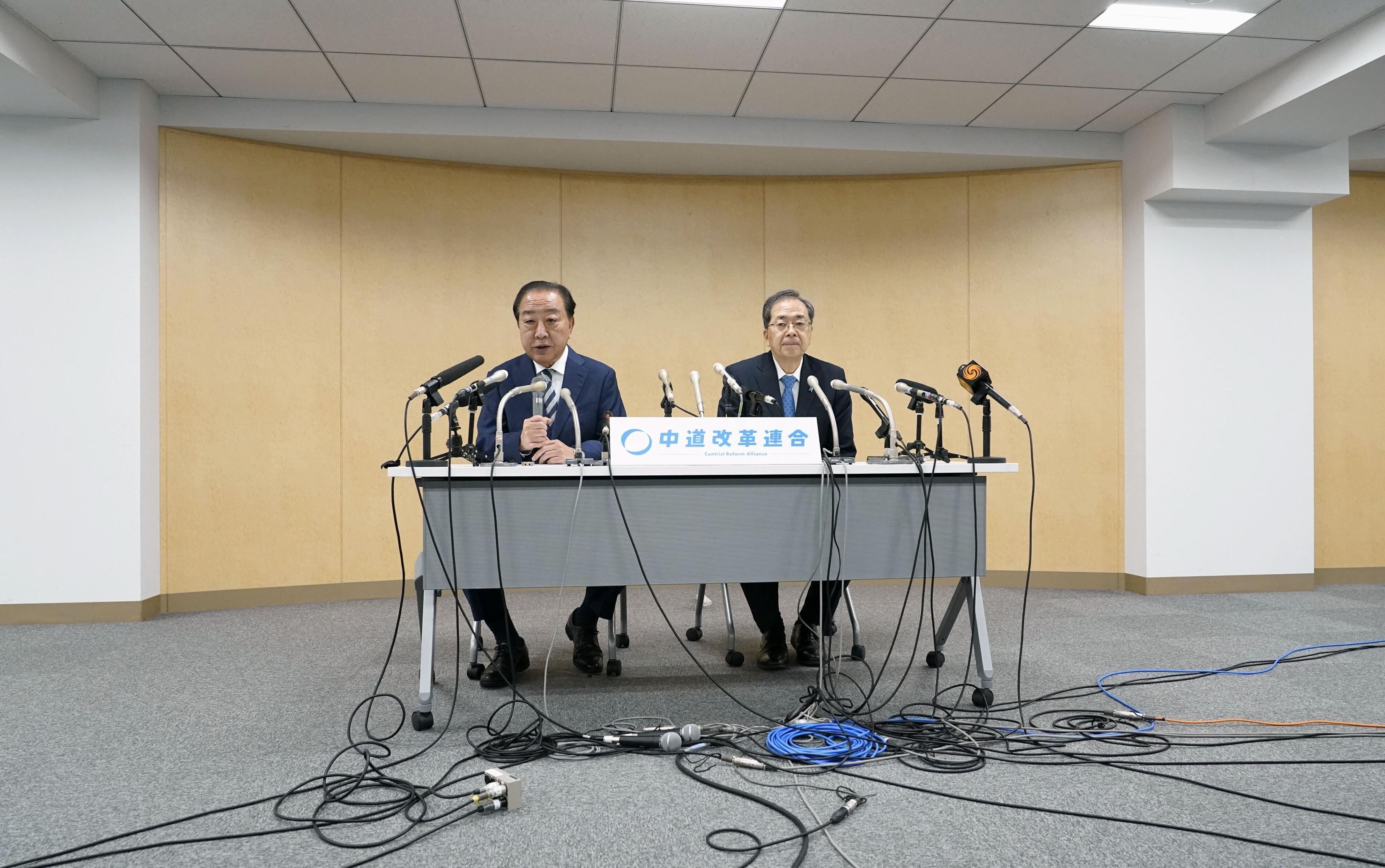 中道改革聯合共同代表宣布辭職(AP)