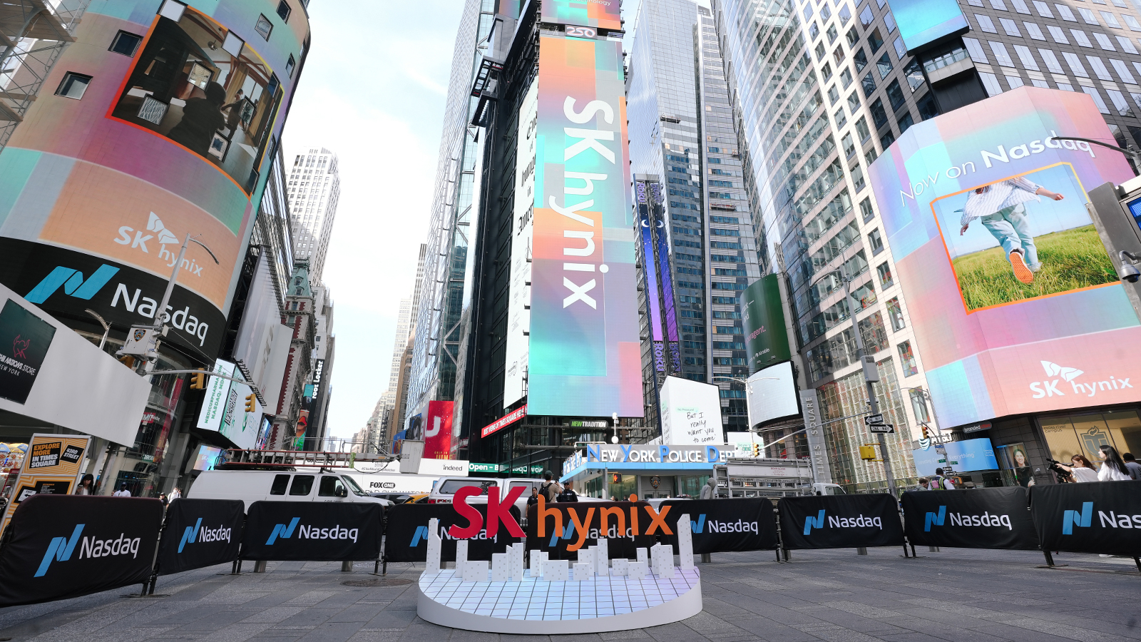 SK海力士股價今大漲,漲幅一度逾20%。(@SKhynix)