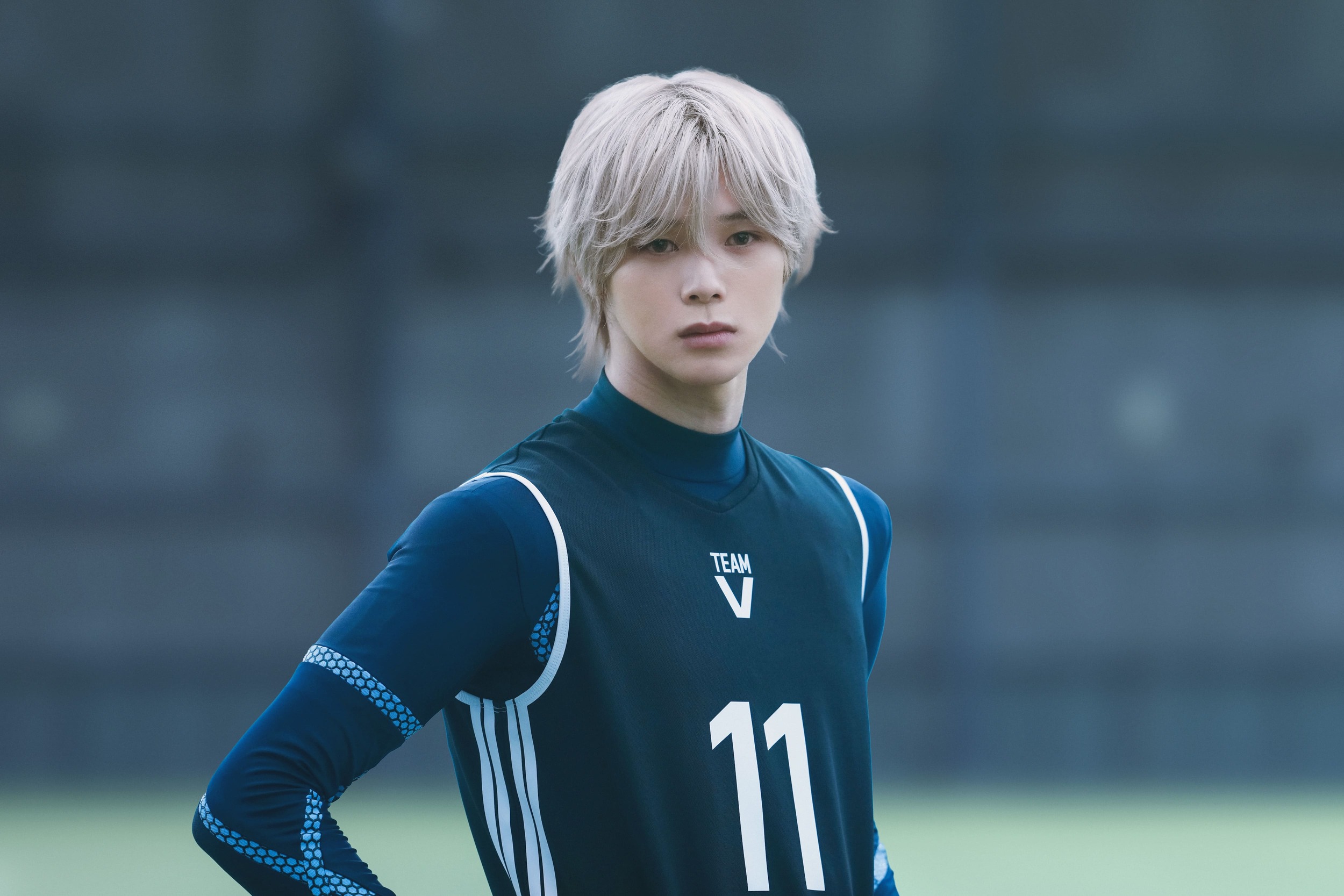 「&TEAM」成員K飾演天才球員「凪誠士郎」,正式以電影演員身分出道。(甲上提供)