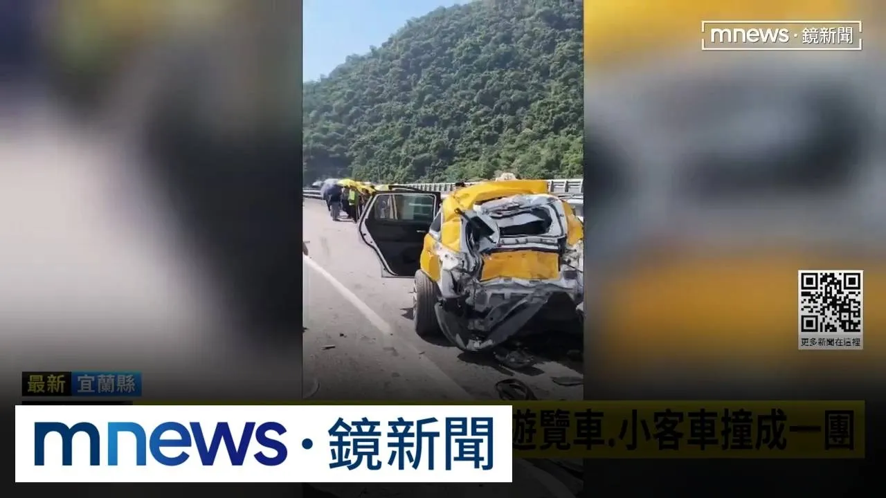 前後夾撞受困7旬翁不治　台九線5車連環撞1死4傷