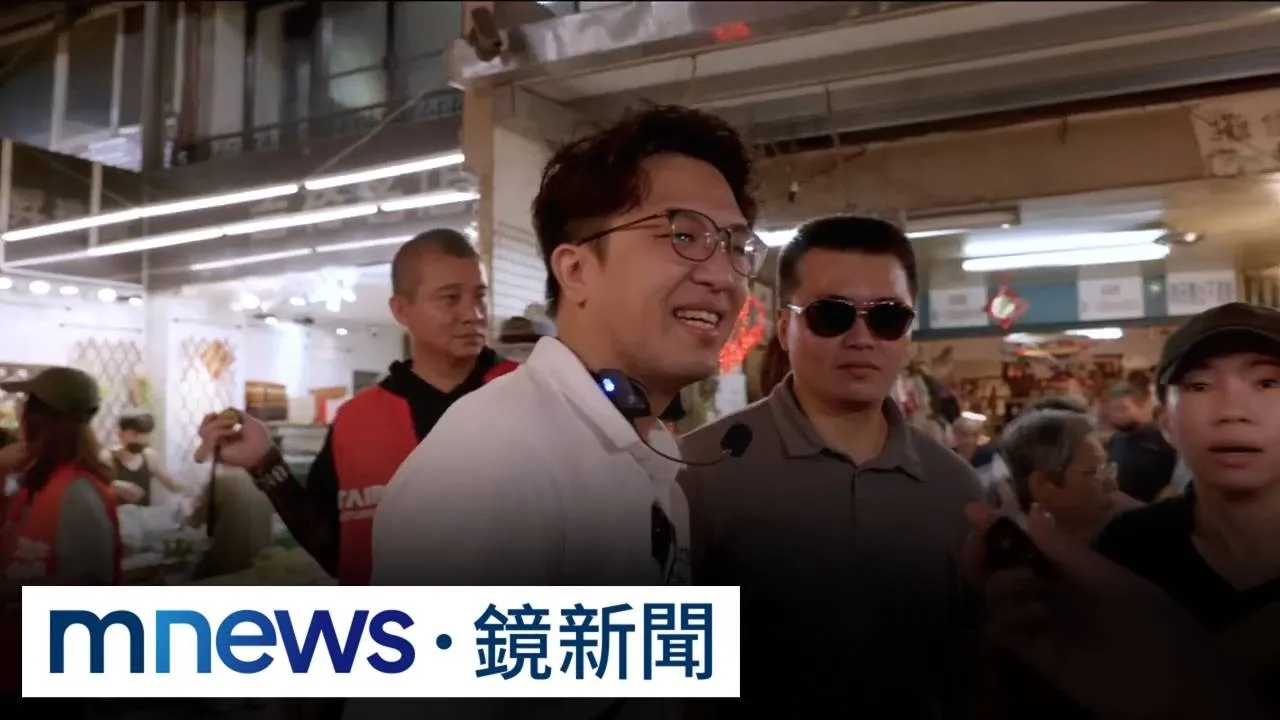 洋流席捲街頭！隨扈維安到位　沈伯洋：要為選民負責