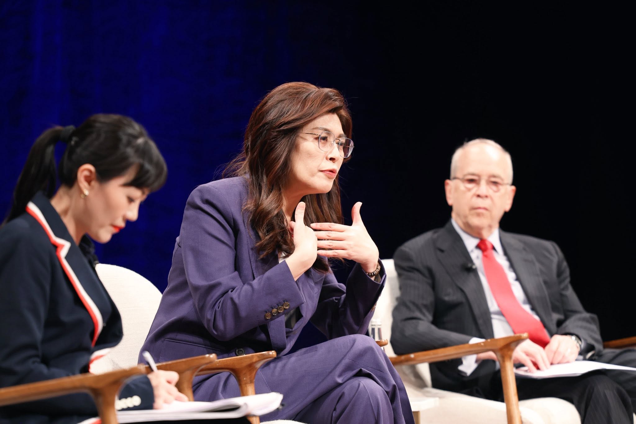 鄭麗文將會見白宮官員行程碰壁,歸咎於民進黨政府阻撓。(翻攝自鄭麗文臉書)