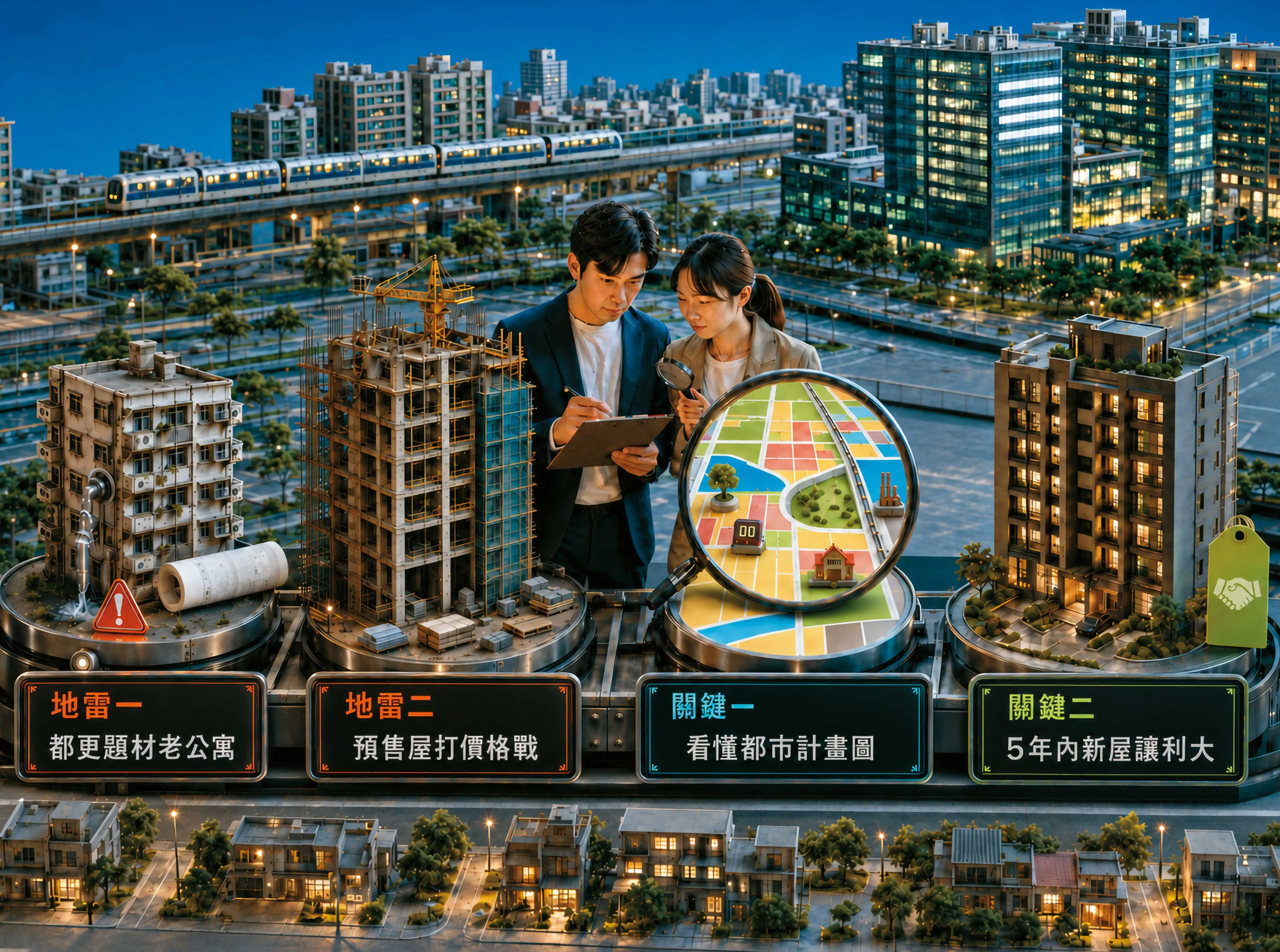 理財最前線／房市進入挑貨時代　4大購屋守則一次看懂