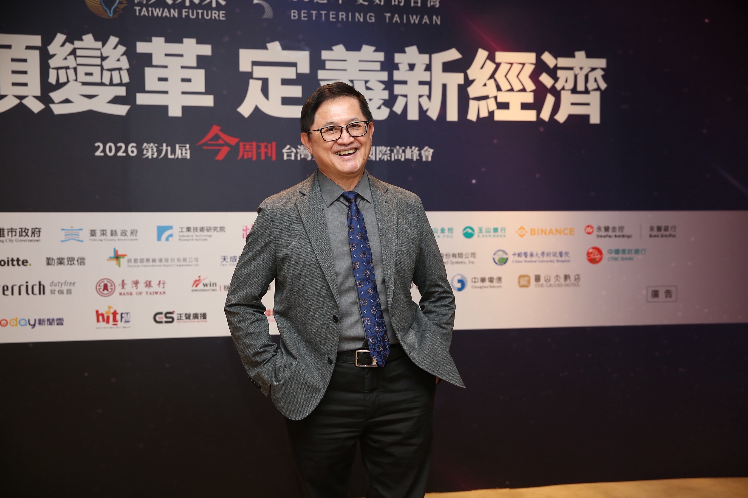和碩集團董事長童子賢建議台灣應加速投入太空與衛星自主技術研發。
