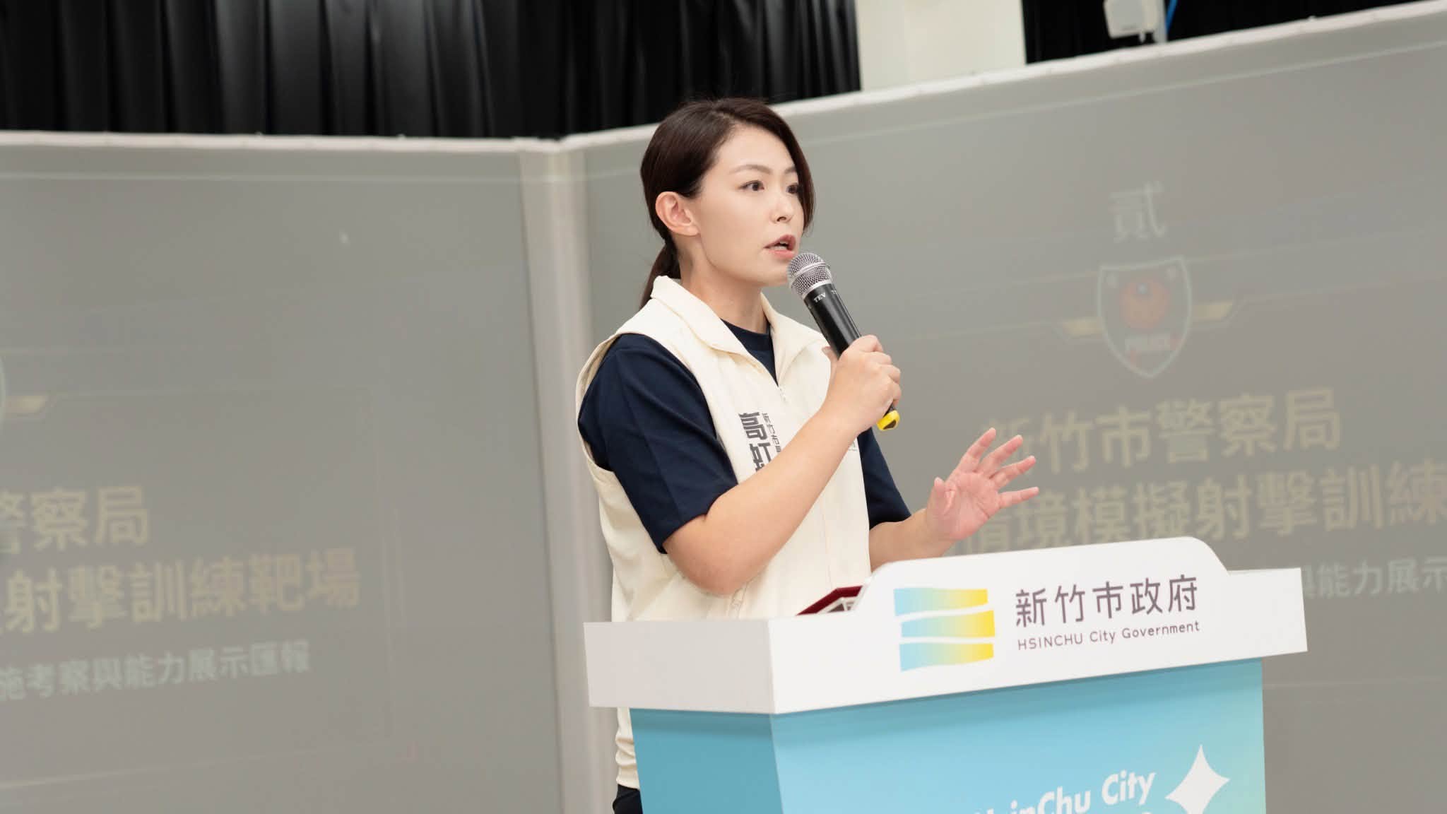 新竹市長高虹安今日表示,經全面清查確認,問題炊粉未進入學校營養午餐,同時強調絕不讓任何有疑慮的食材流入校園。(翻攝自臉書@高虹安)