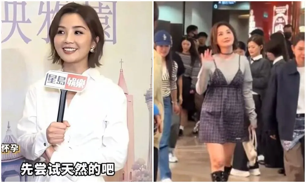 阿Sa閃婚5個月「小腹微凸」傳懷孕3個月　本人現身回應肚皮動靜：希望自然受孕