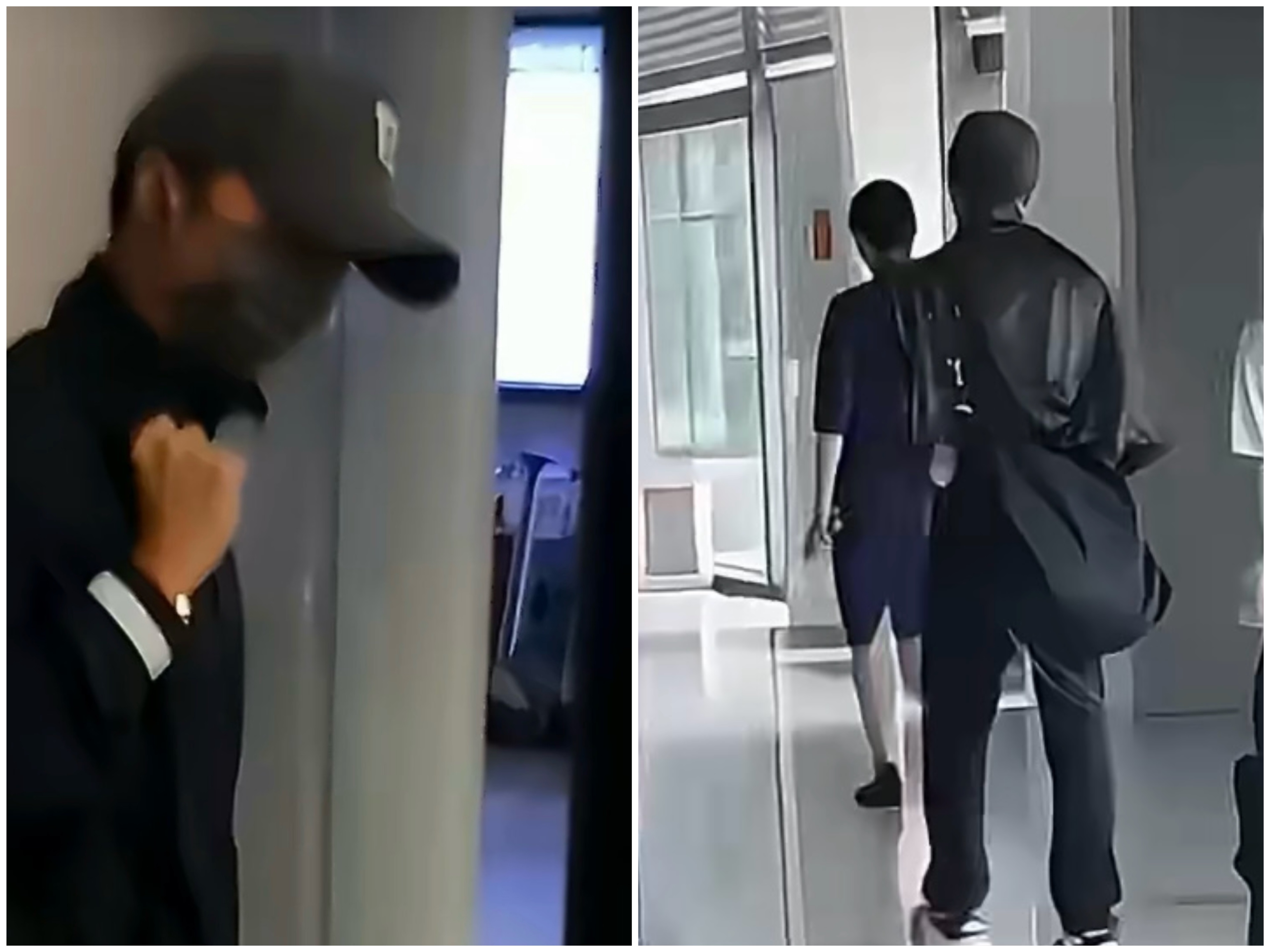 謝霆鋒被網友目擊現身中國大陸青島。(圖/翻攝自微博)