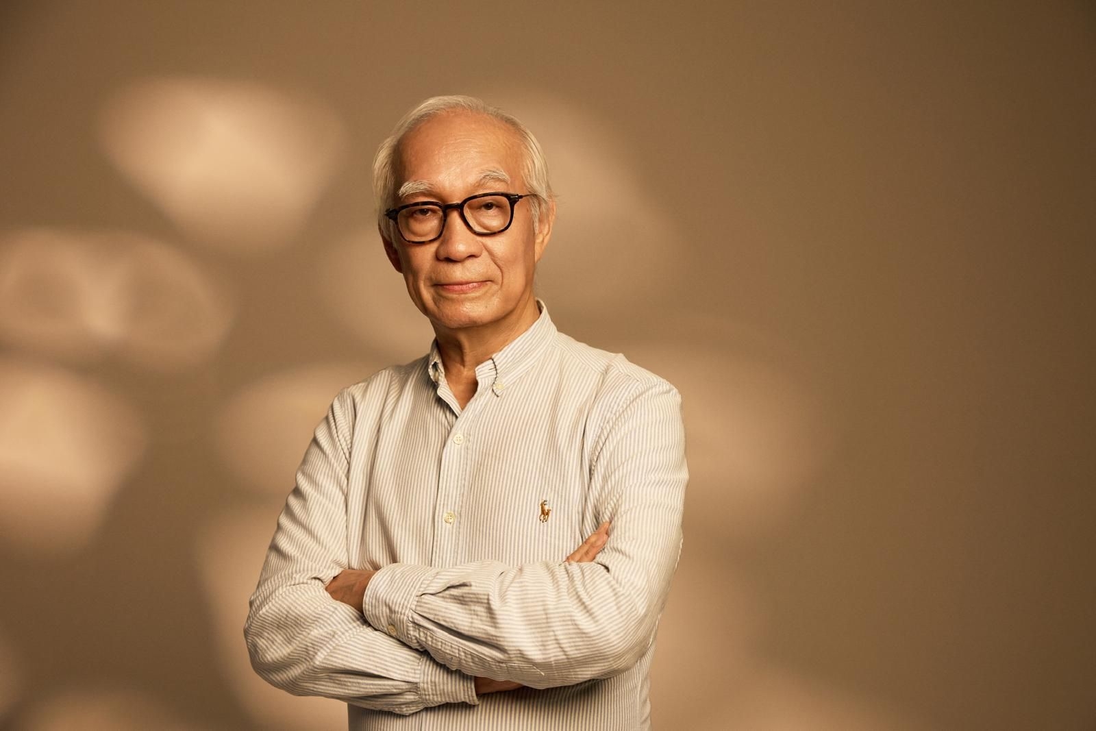 資深電影工作者廖慶松從事影視工作逾半世紀。(台北金馬影展執行委員會提供)