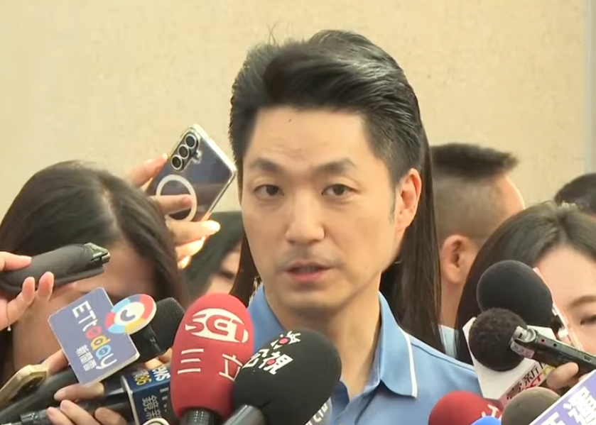 蔣萬安被問賴瑞隆邀辯論,僅說要不要問台南陳亭妃的意願。(鏡新聞)