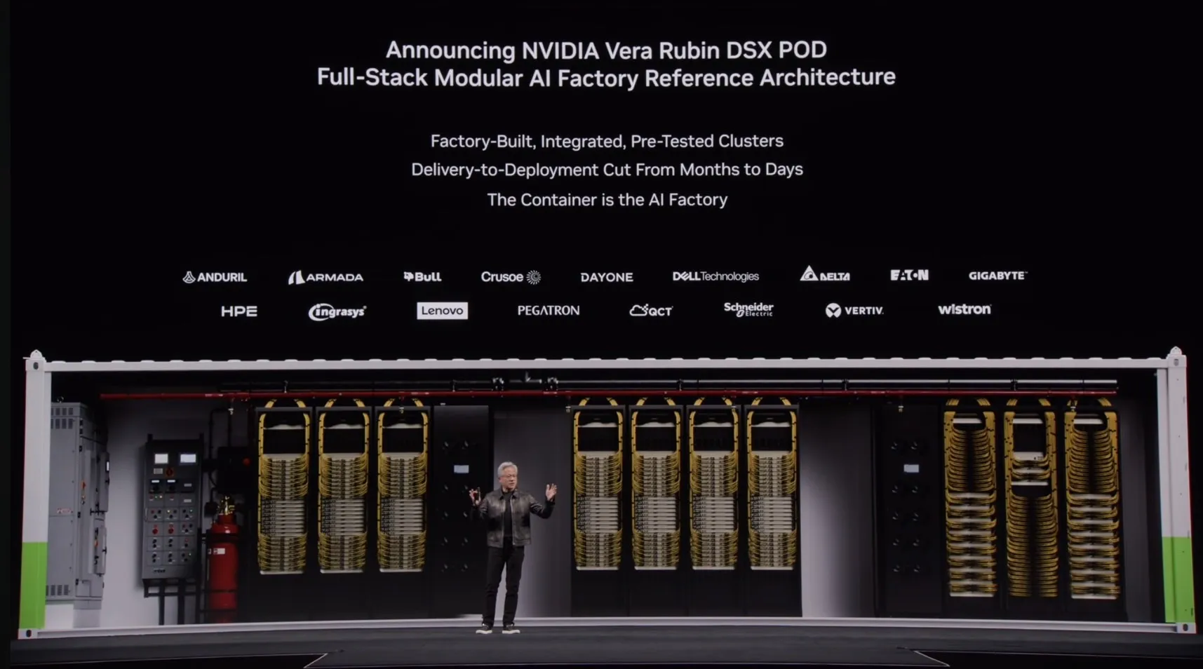 快速縮短AI基建時程！輝達推DSX POD　鴻佰、和碩等6大廠入陣