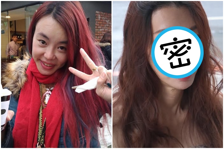 法拉利姐「改造」變韓系女神,全網認不出。(翻攝自張婷婷臉書)