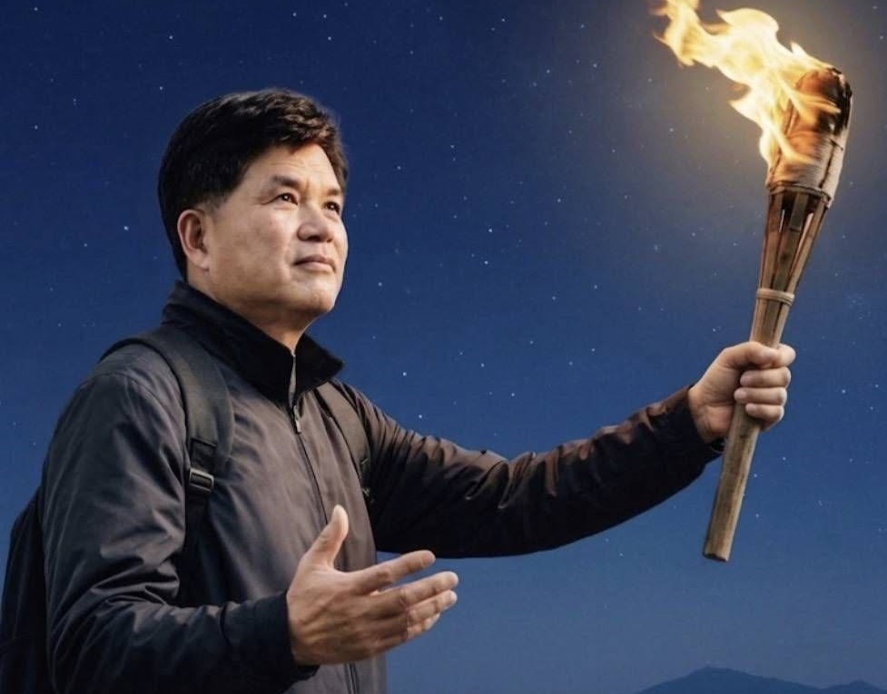 曹爾元宣布再次挑戰連江縣長選舉。(翻攝自曹爾元臉書)