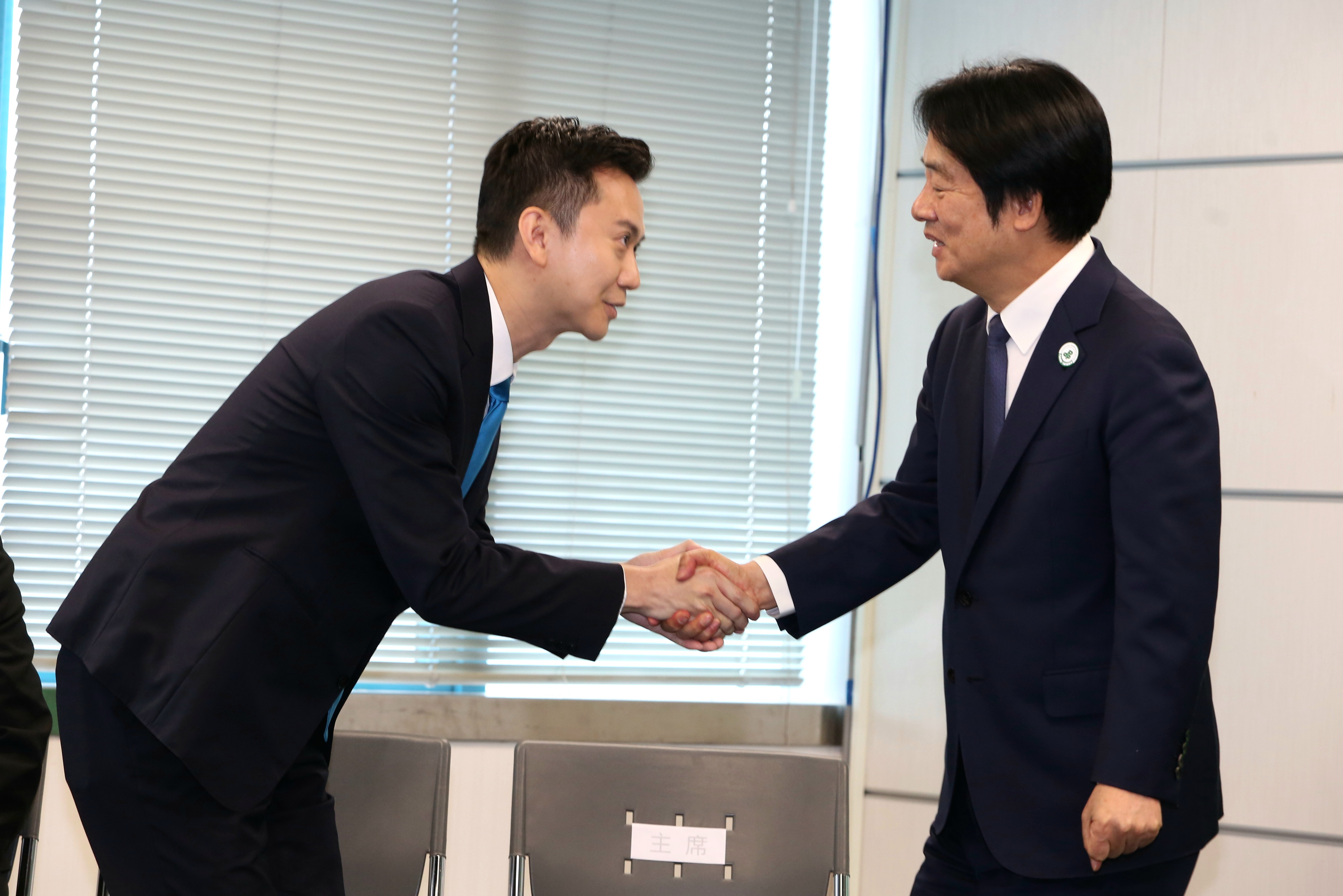 鄭朝方正式接受民進黨徵召,將投入年底新竹縣長選戰。(鏡報姜永年)