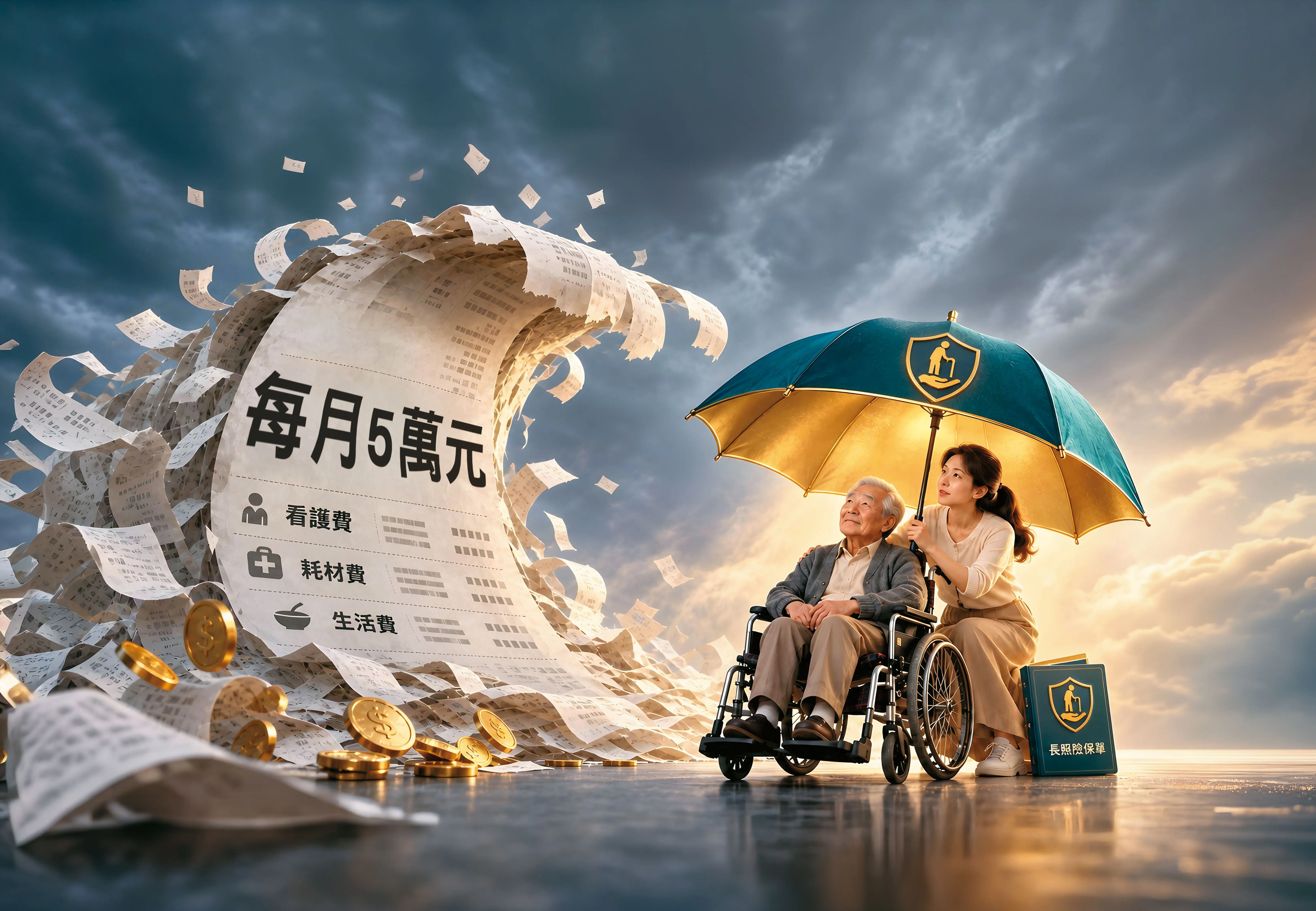 長照生存戰1／父親叔叔接連需要長照　年輕人多年存款全燒光