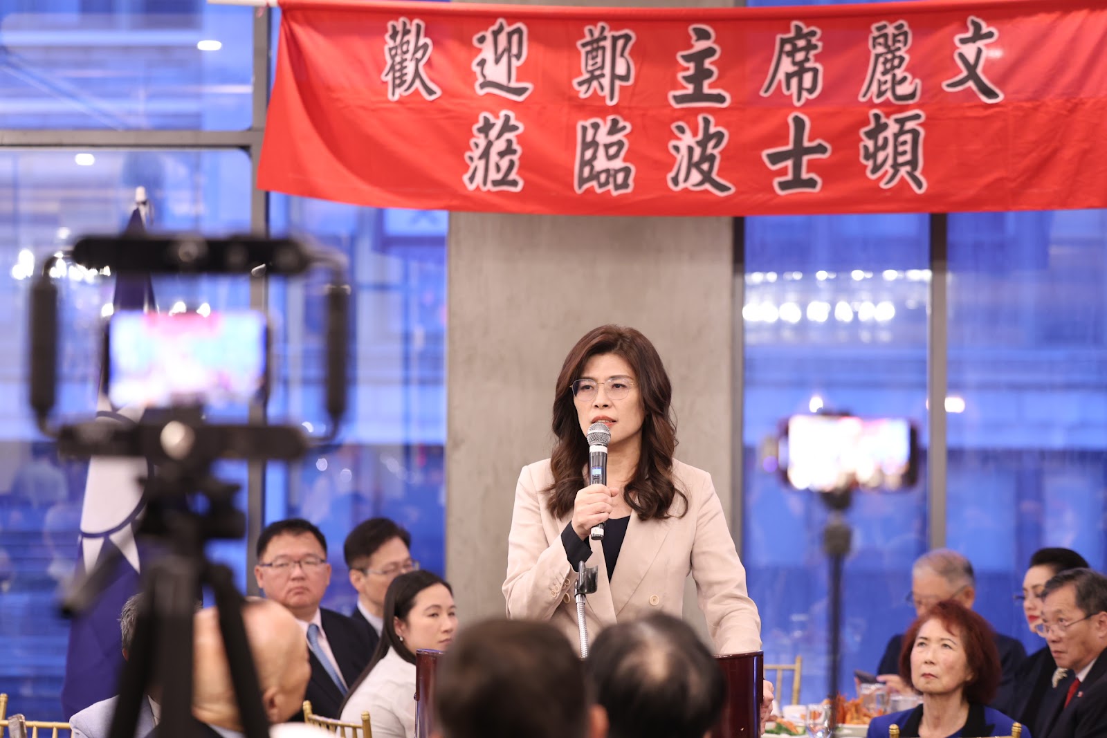 國民黨主席鄭麗文訪美。(國民黨提供)