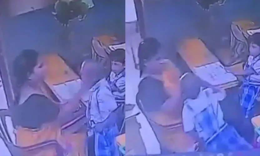 只因沒寫作業...女教師「粗暴拉吊帶、解扣狠搧耳光」　6歲童當場癱軟亡！殘忍畫面流出