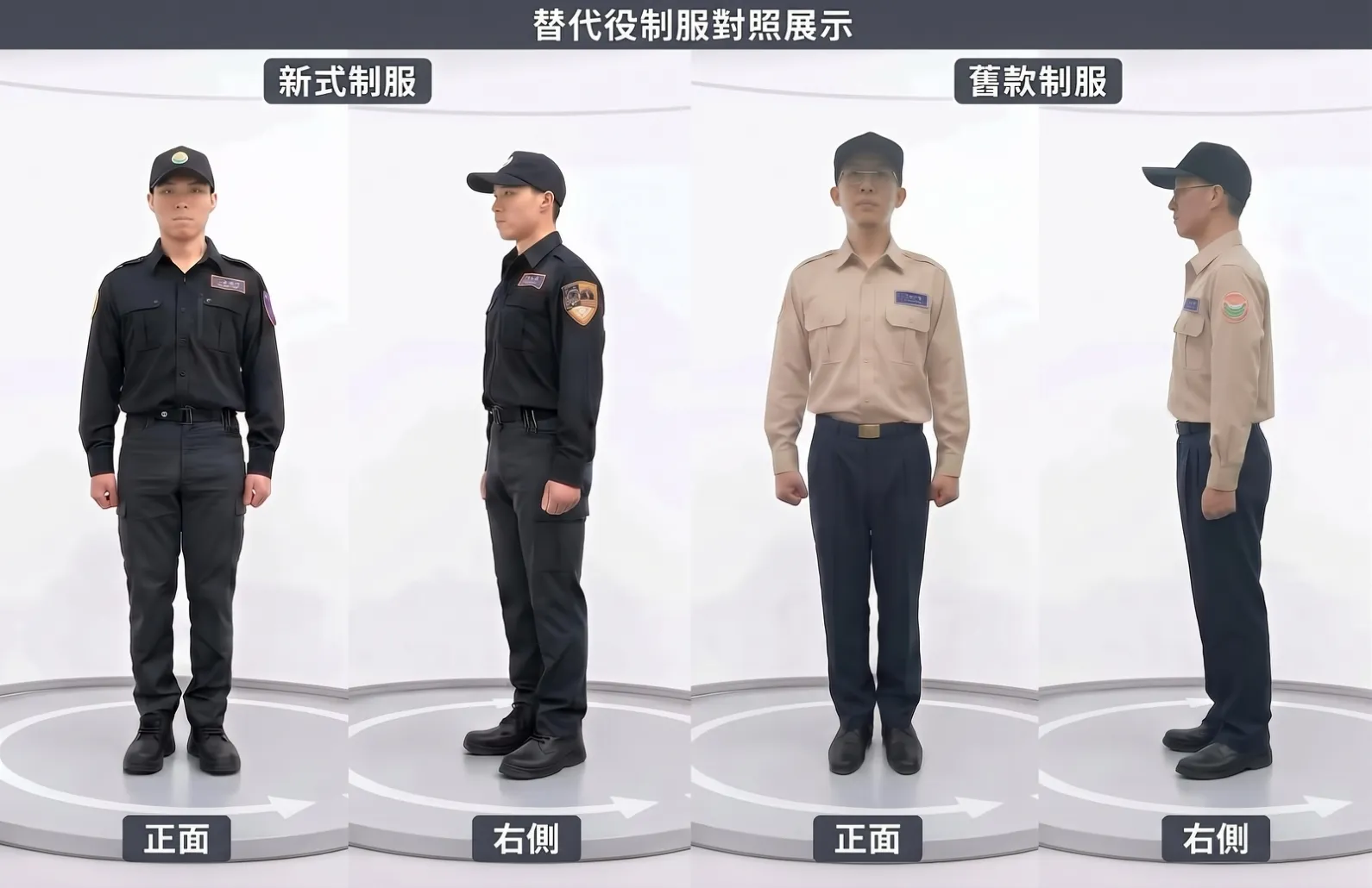 替代役制服25年首度全面改款　卡其襯衫走入歷史國慶換新裝